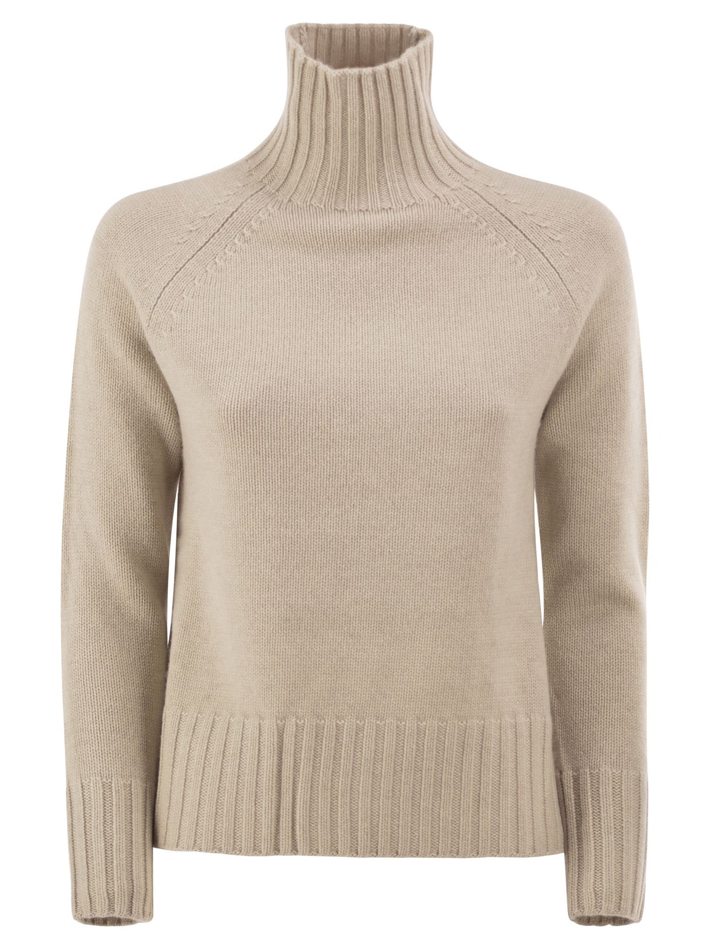 S Max Mara Women Smmmantova - Turtleneck In Wool And Cashmere Yarn S MAX MARA