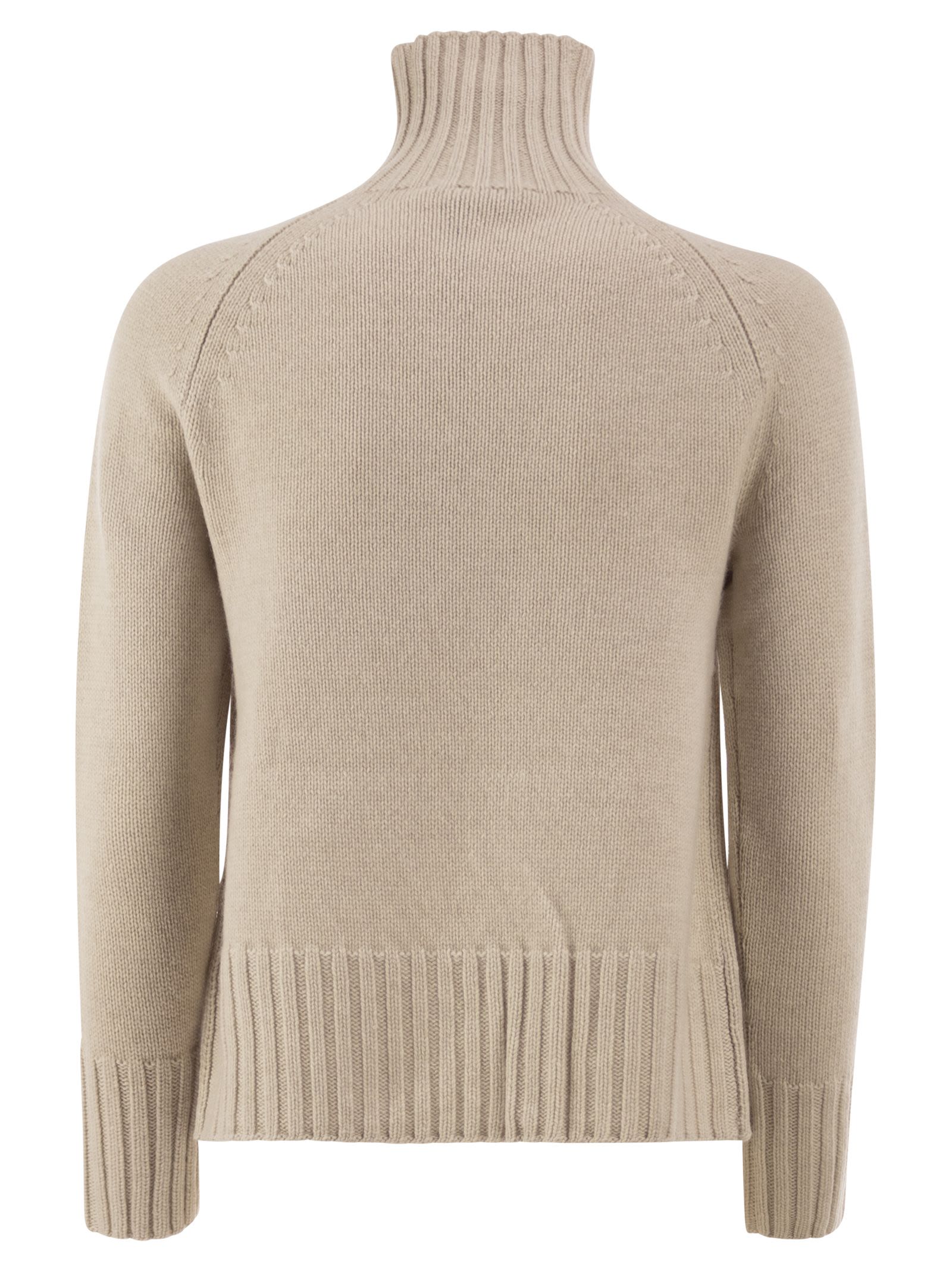 S Max Mara Women Smmmantova - Turtleneck In Wool And Cashmere Yarn S MAX MARA
