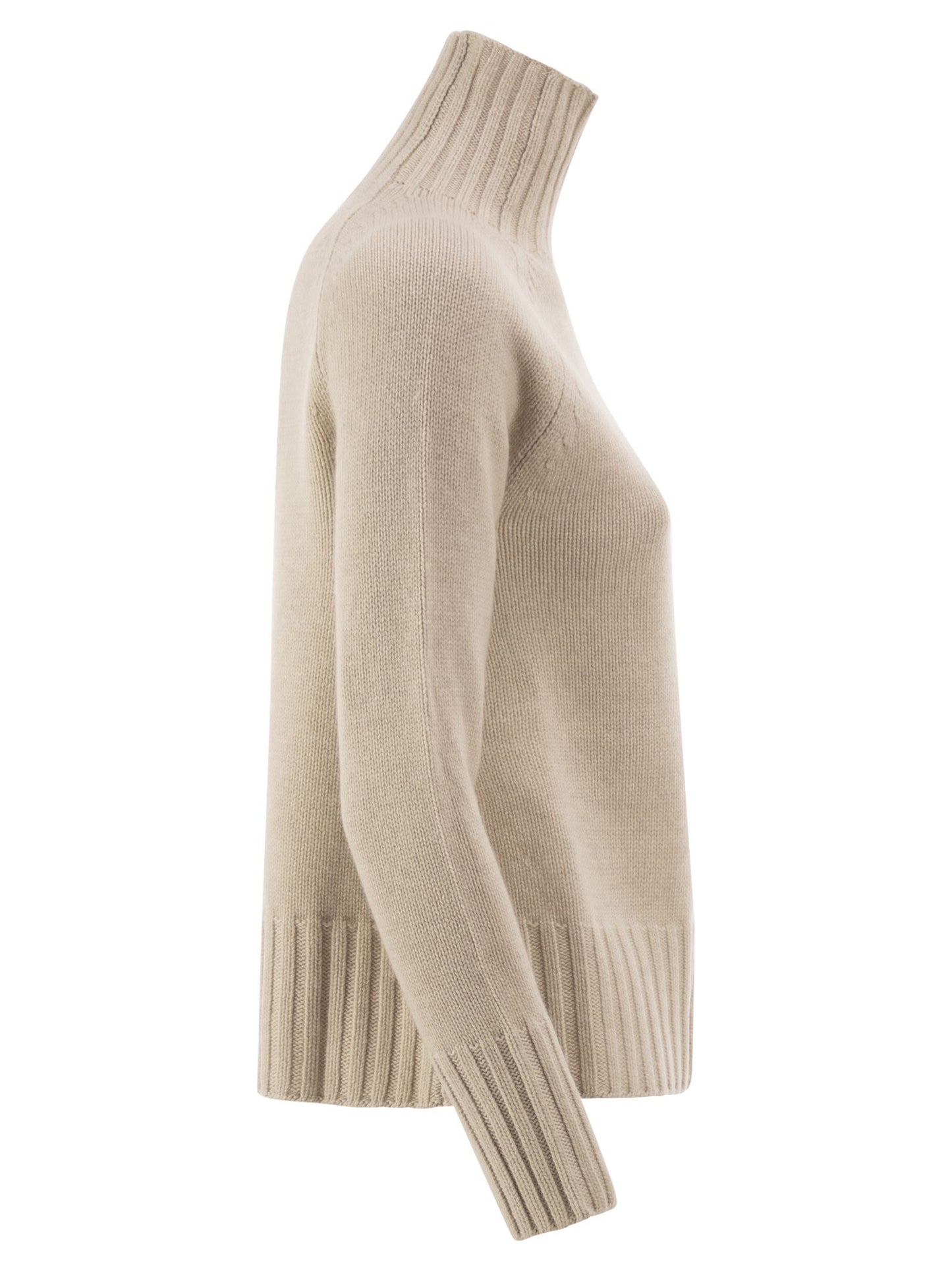S Max Mara Women Smmmantova - Turtleneck In Wool And Cashmere Yarn S MAX MARA