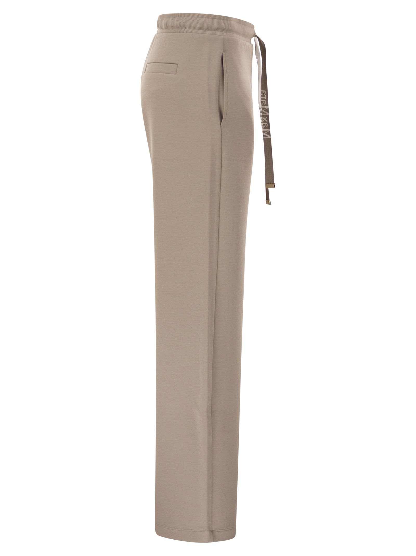 S Max Mara Women Smmbali - Wide Jersey Trousers S MAX MARA