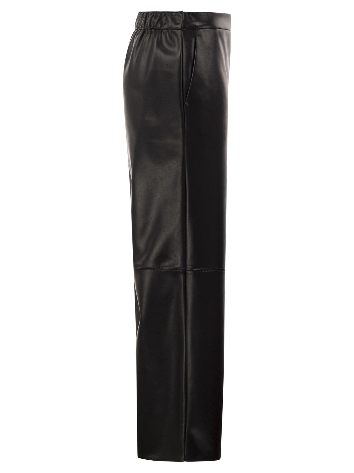 S Max Mara Women Smmamati - Wide-Leg Faux Leather Trousers S MAX MARA