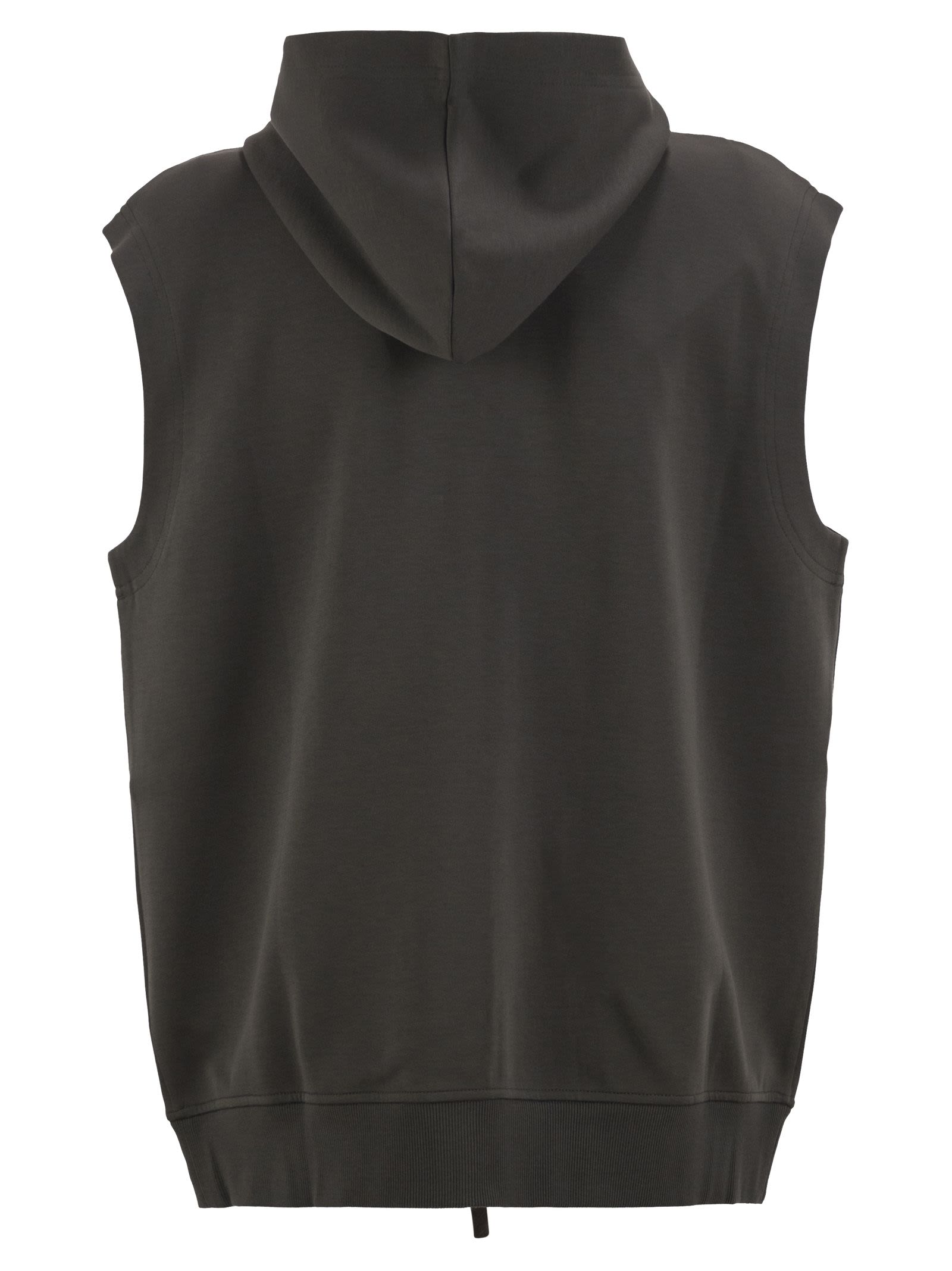 S Max Mara Women Smmballo - Hooded Cotton-Blend Jersey Gilet S MAX MARA