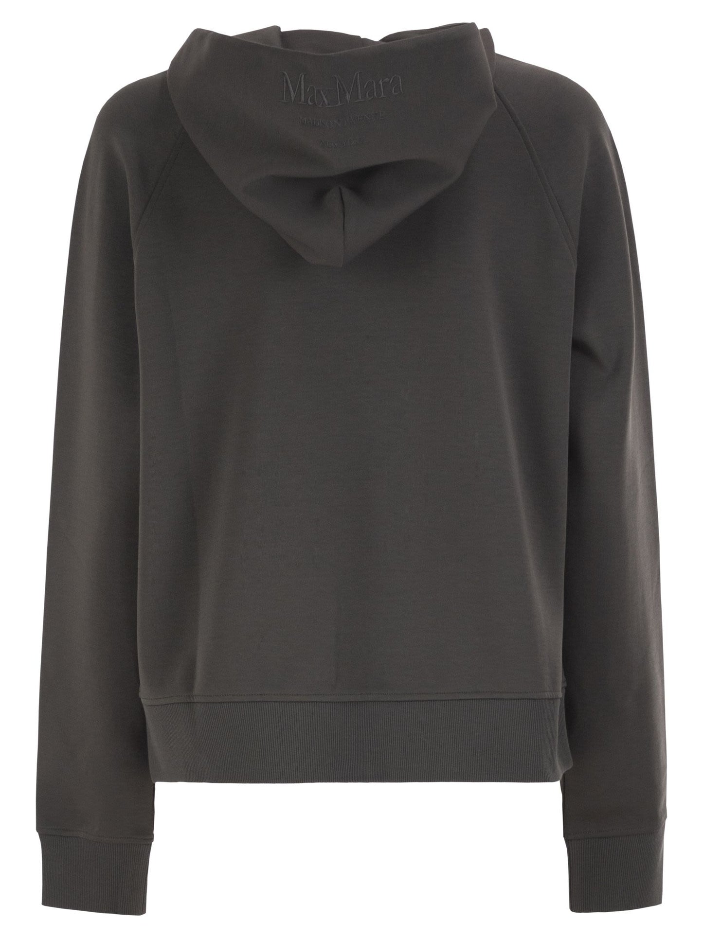 S Max Mara Women Smmmarea - Hooded Zip-Up Jersey Sweatshirt S MAX MARA