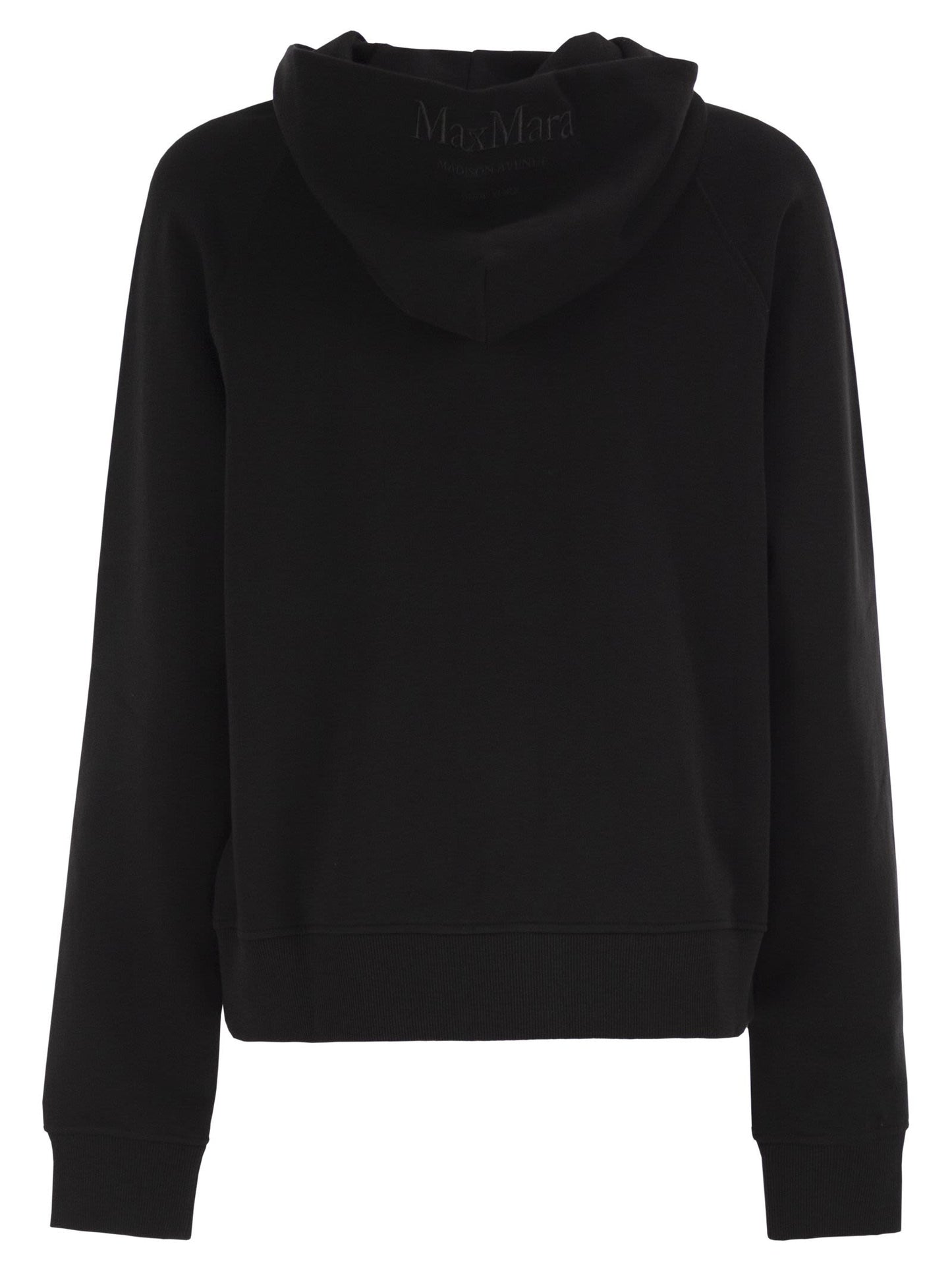 S Max Mara Women Smmmarea - Hooded Zip-Up Jersey Sweatshirt S MAX MARA