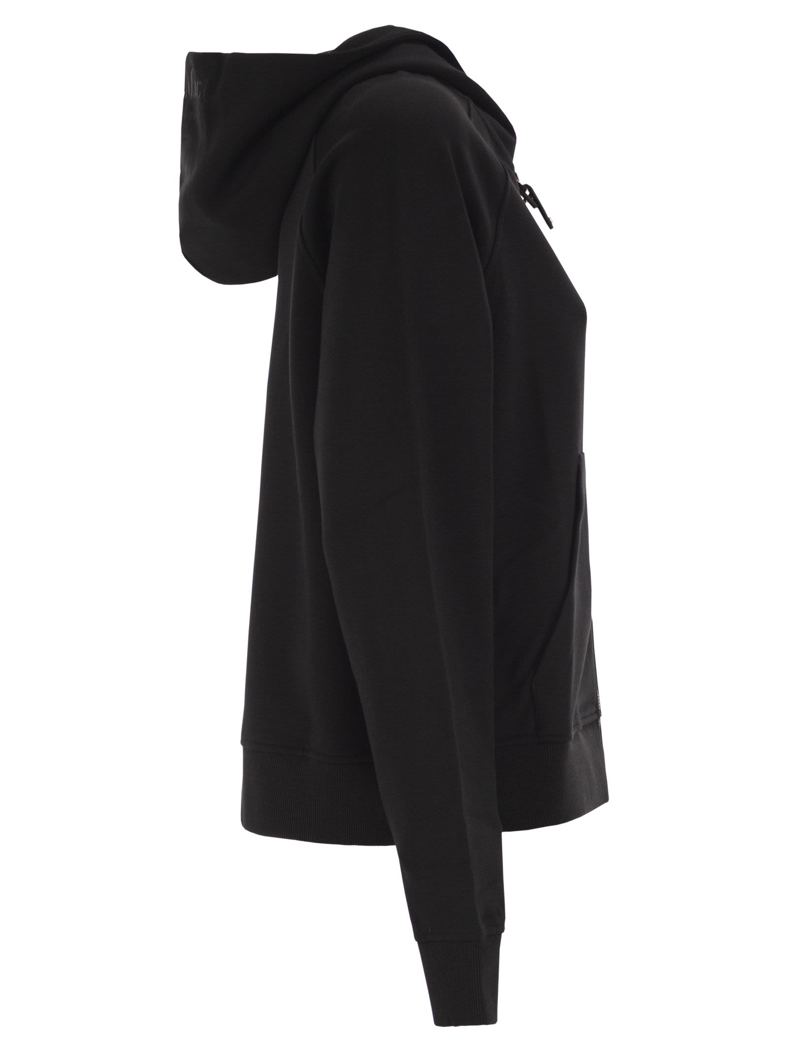 S Max Mara Women Smmmarea - Hooded Zip-Up Jersey Sweatshirt S MAX MARA