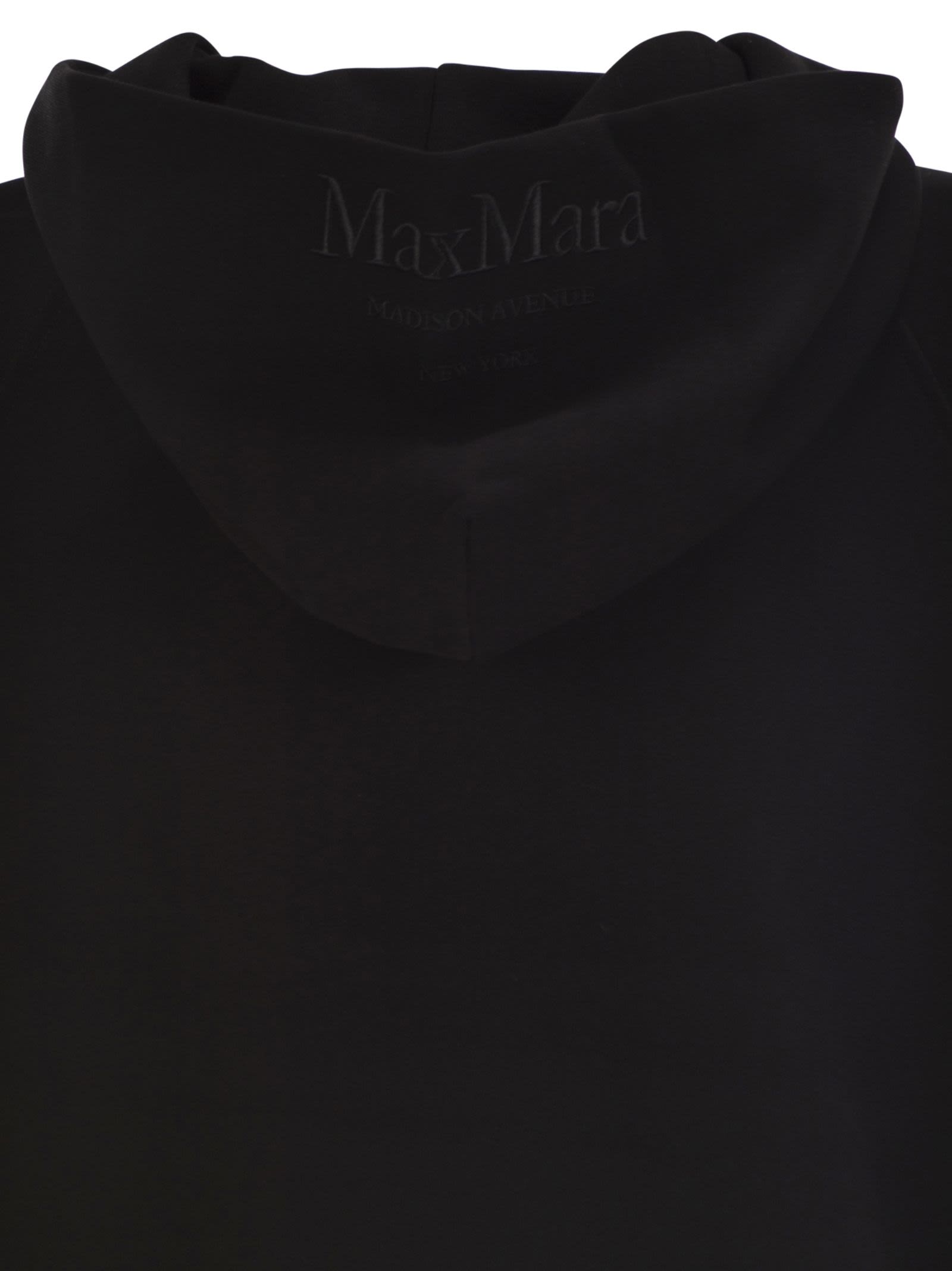 S Max Mara Women Smmmarea - Hooded Zip-Up Jersey Sweatshirt S MAX MARA