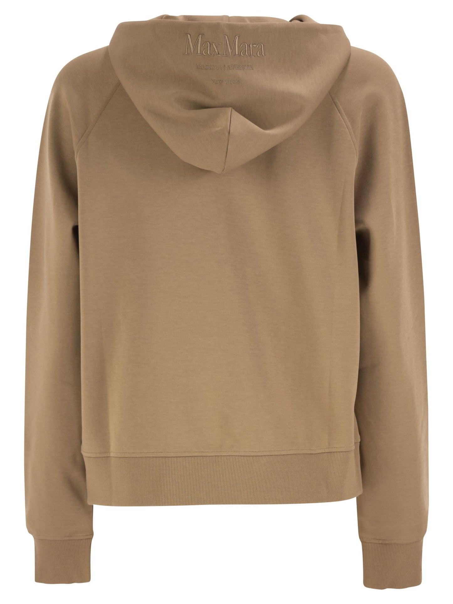 S Max Mara Women Smmmarea - Hooded Zip-Up Jersey Sweatshirt S MAX MARA