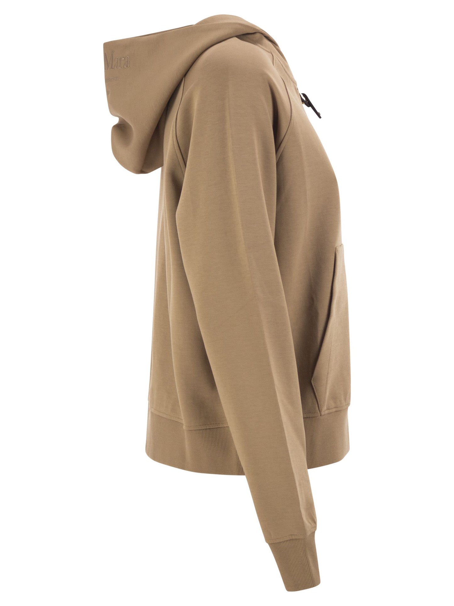 S Max Mara Women Smmmarea - Hooded Zip-Up Jersey Sweatshirt S MAX MARA