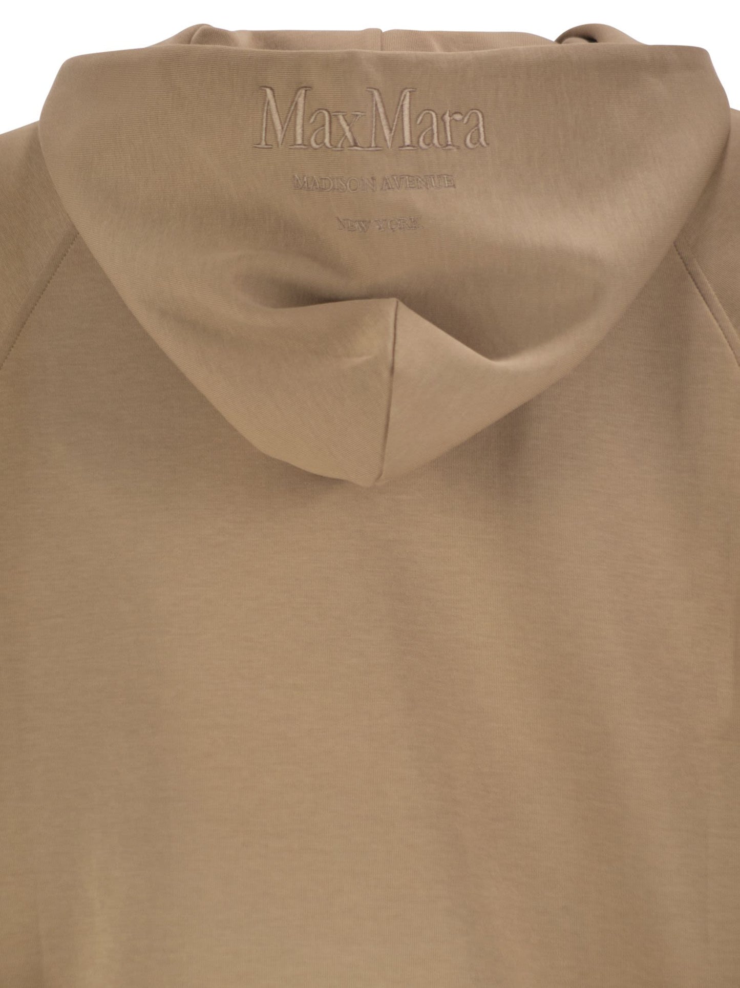 S Max Mara Women Smmmarea - Hooded Zip-Up Jersey Sweatshirt S MAX MARA