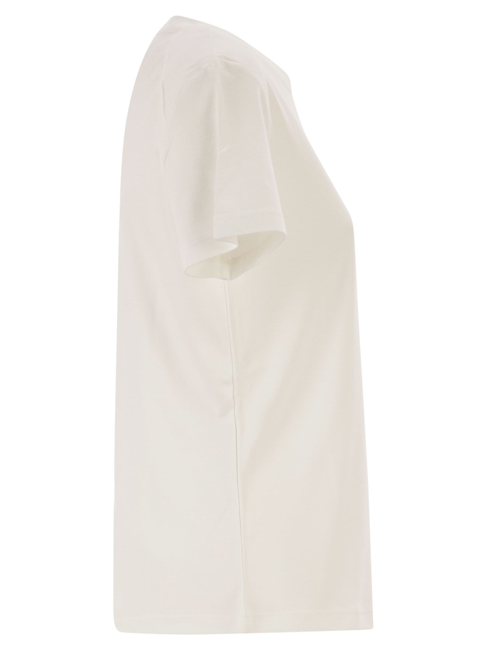 S Max Mara Women Smmsegale - Cotton And Modal Jersey T-Shirt S MAX MARA