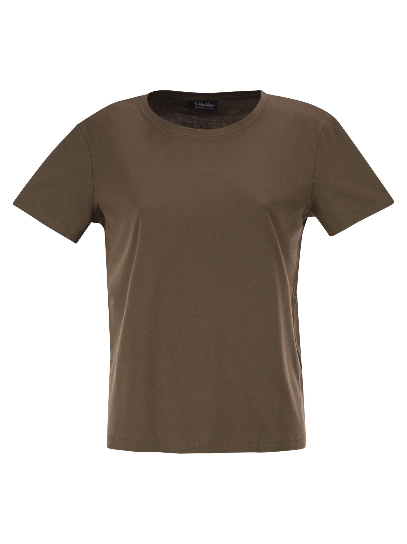 S Max Mara Women Smmsegale - Cotton And Modal Jersey T-Shirt S MAX MARA