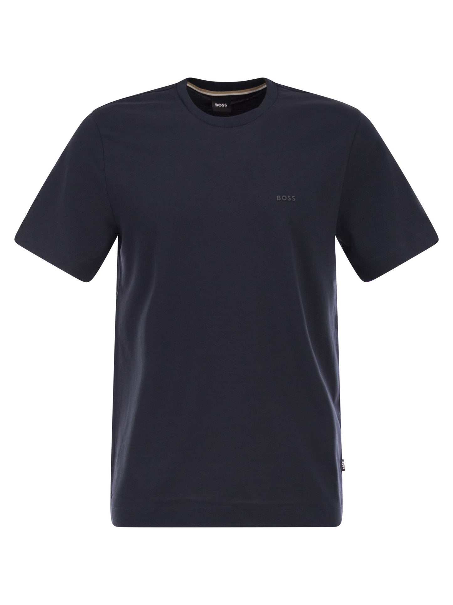 Boss Men Cotton Jersey T-Shirt With Logo BOSS