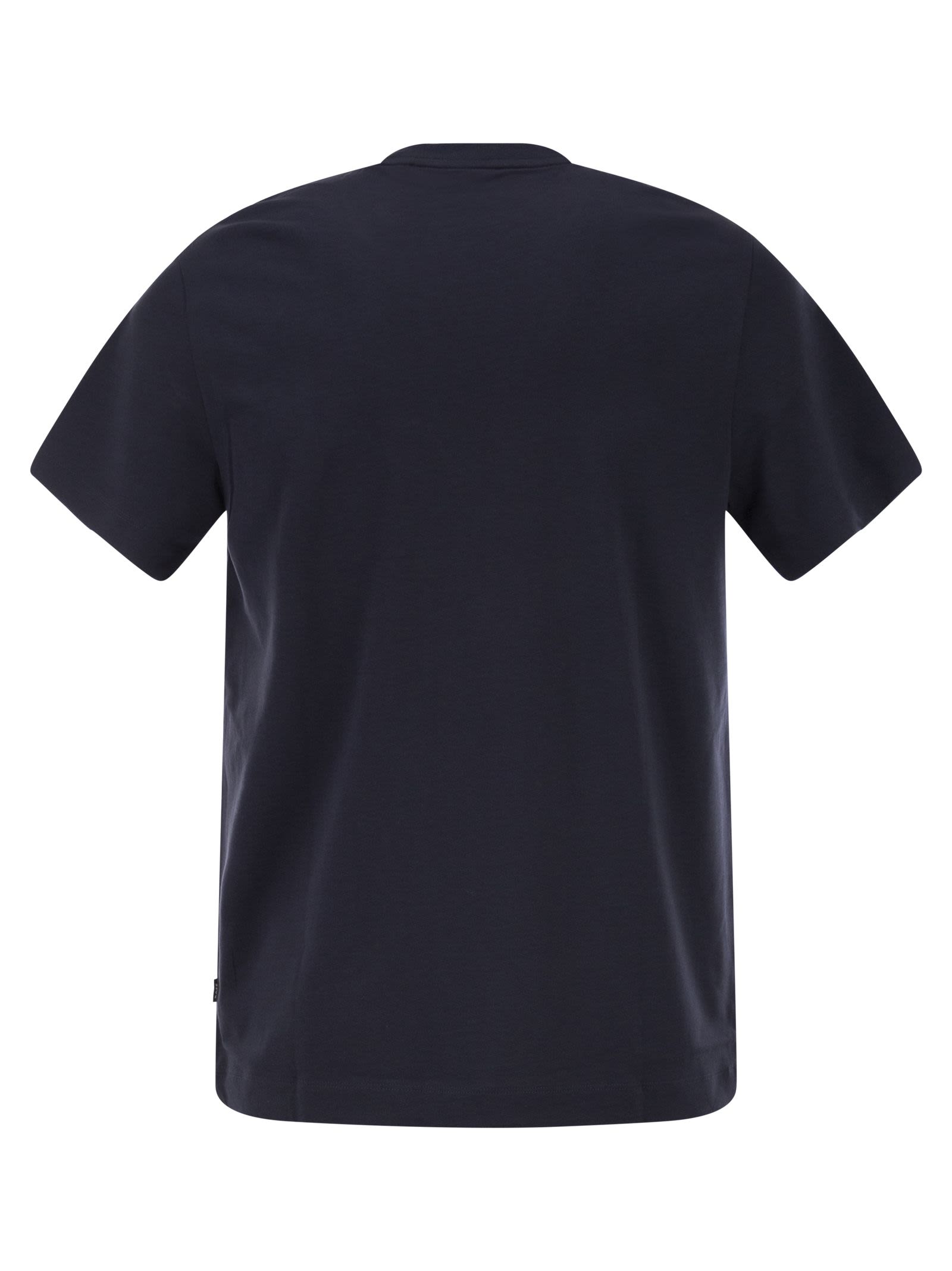 Boss Men Cotton Jersey T-Shirt With Logo BOSS