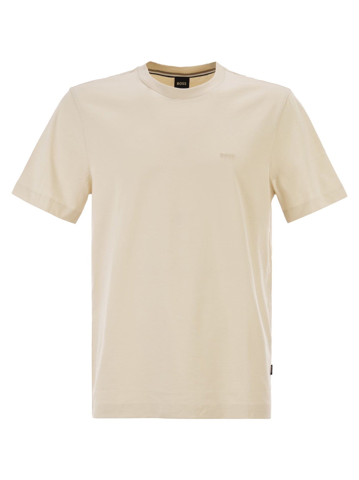 Boss Men Cotton Jersey T-Shirt With Logo BOSS