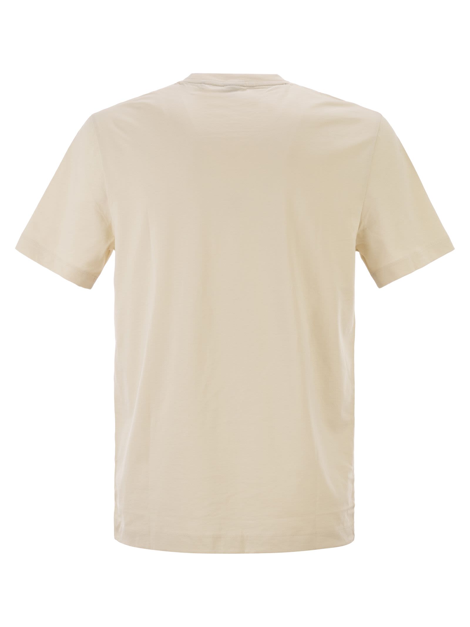 Boss Men Cotton Jersey T-Shirt With Logo BOSS