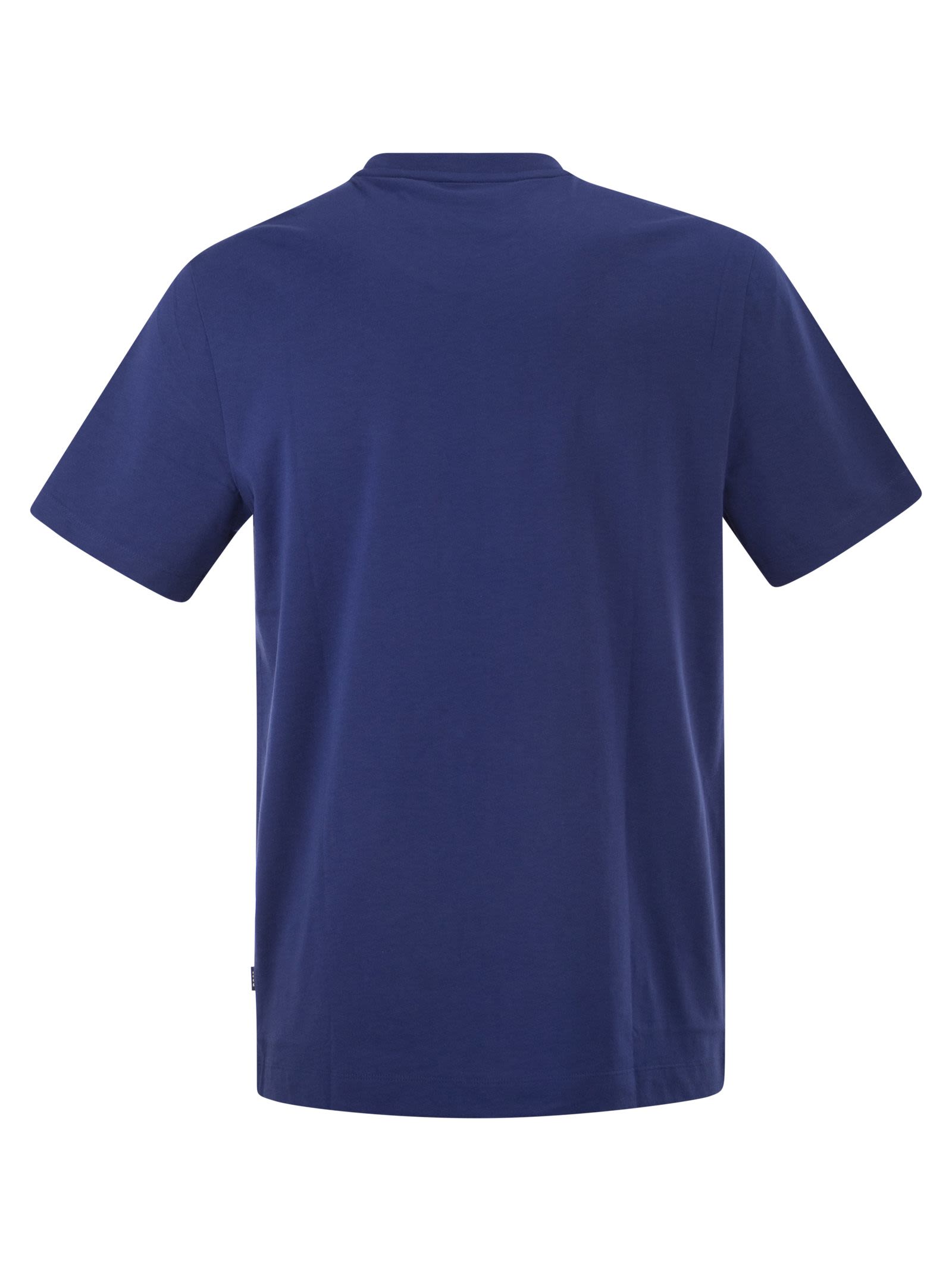 Boss Men Cotton Jersey T-Shirt With Logo BOSS