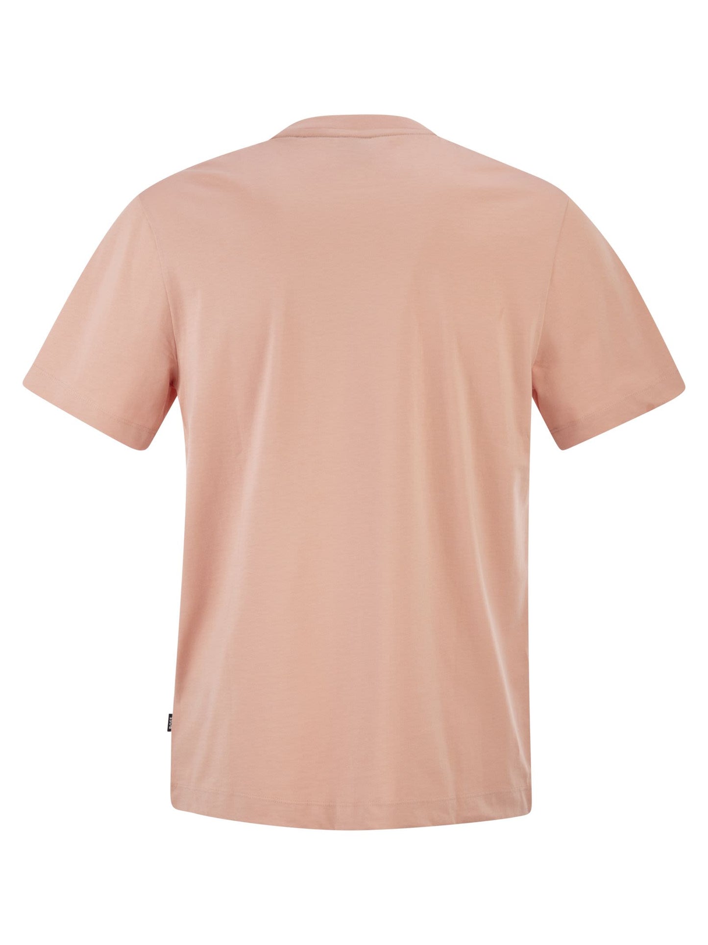 Boss Men Cotton Jersey T-Shirt With Logo BOSS