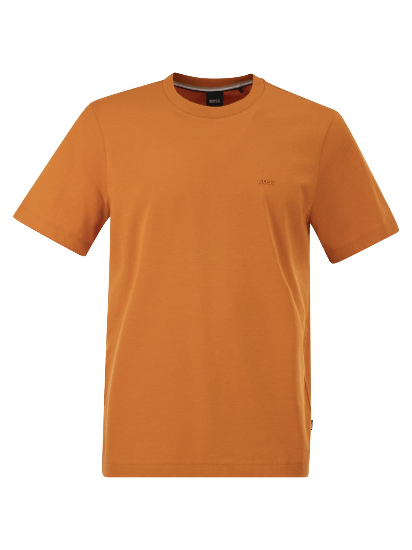 Boss Men Cotton Jersey T-Shirt With Logo BOSS