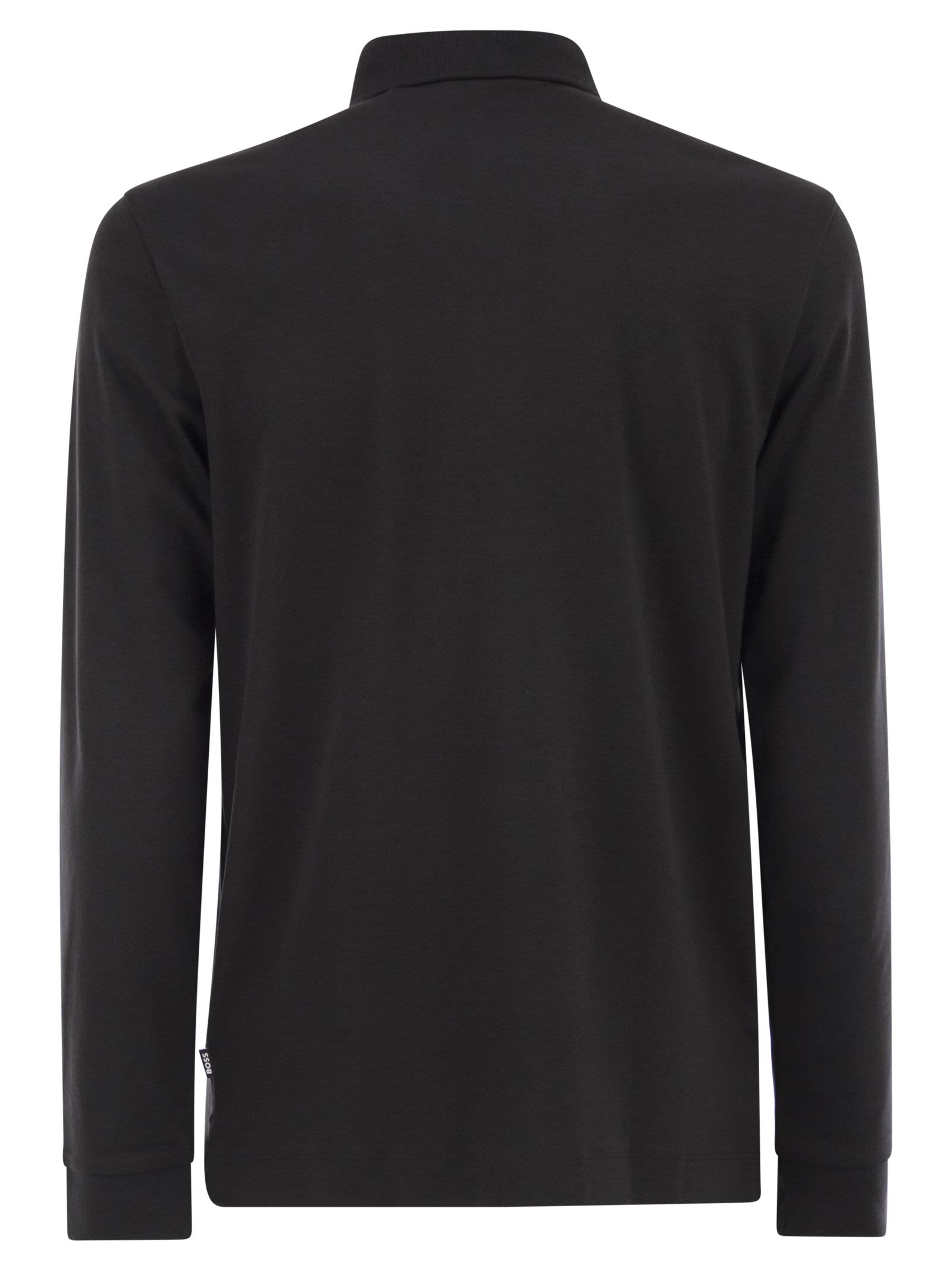 Boss Men Regular Fit Polo Shirt In Interlock Cotton BOSS