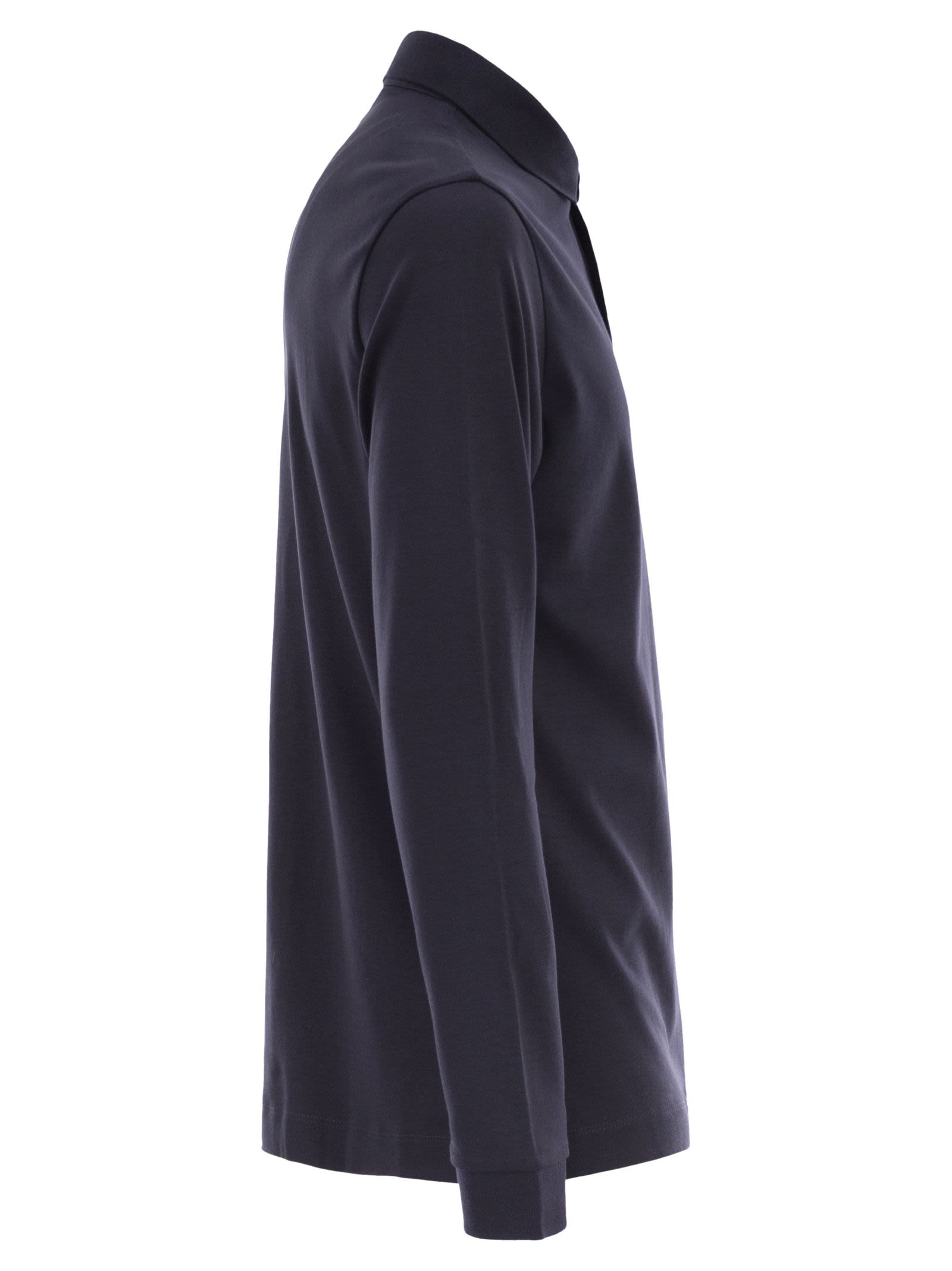 Boss Men Regular Fit Polo Shirt In Interlock Cotton BOSS