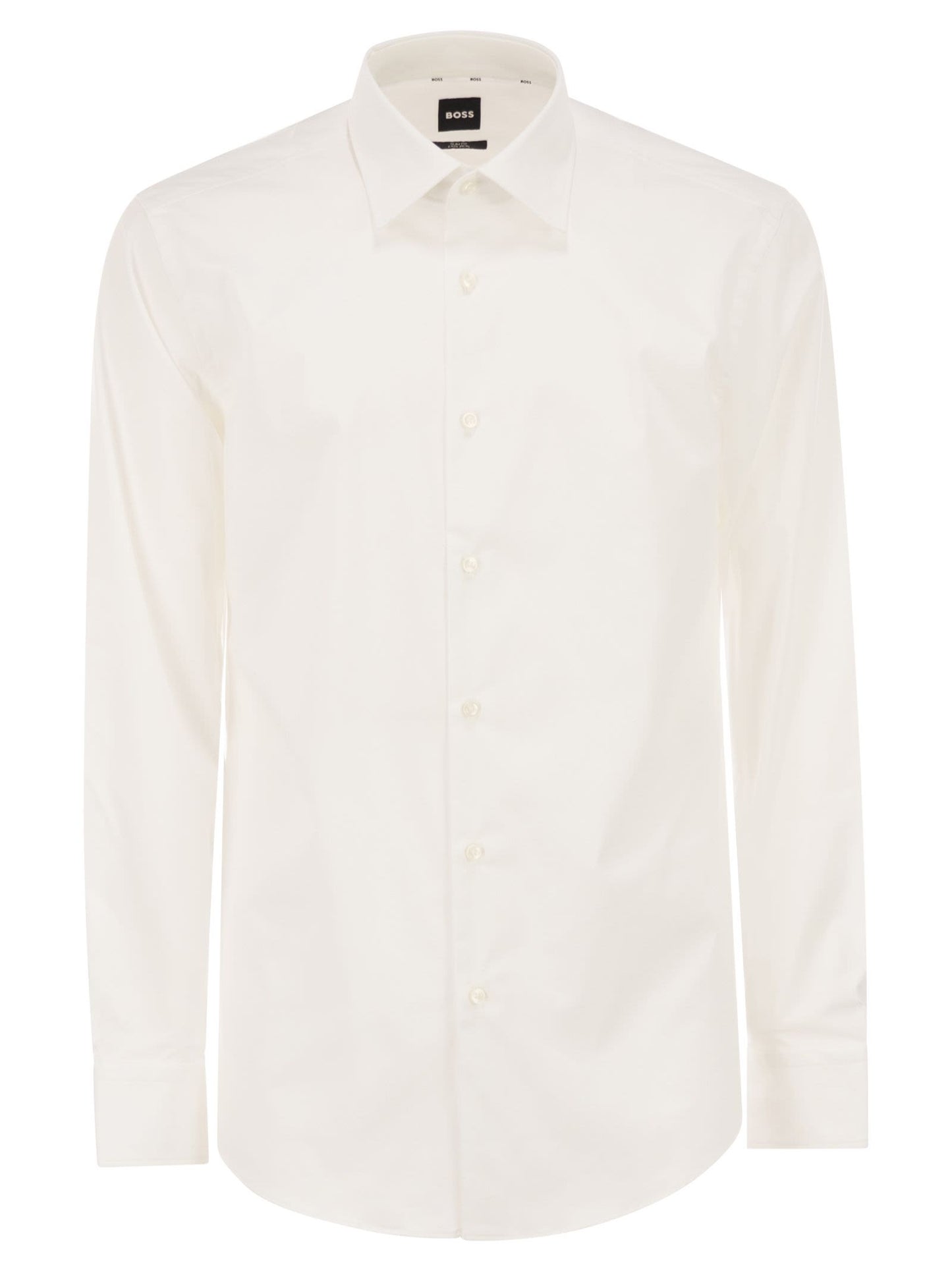 Boss Men Slim Fit Shirt In Easy-Iron Stretch Cotton Poplin BOSS