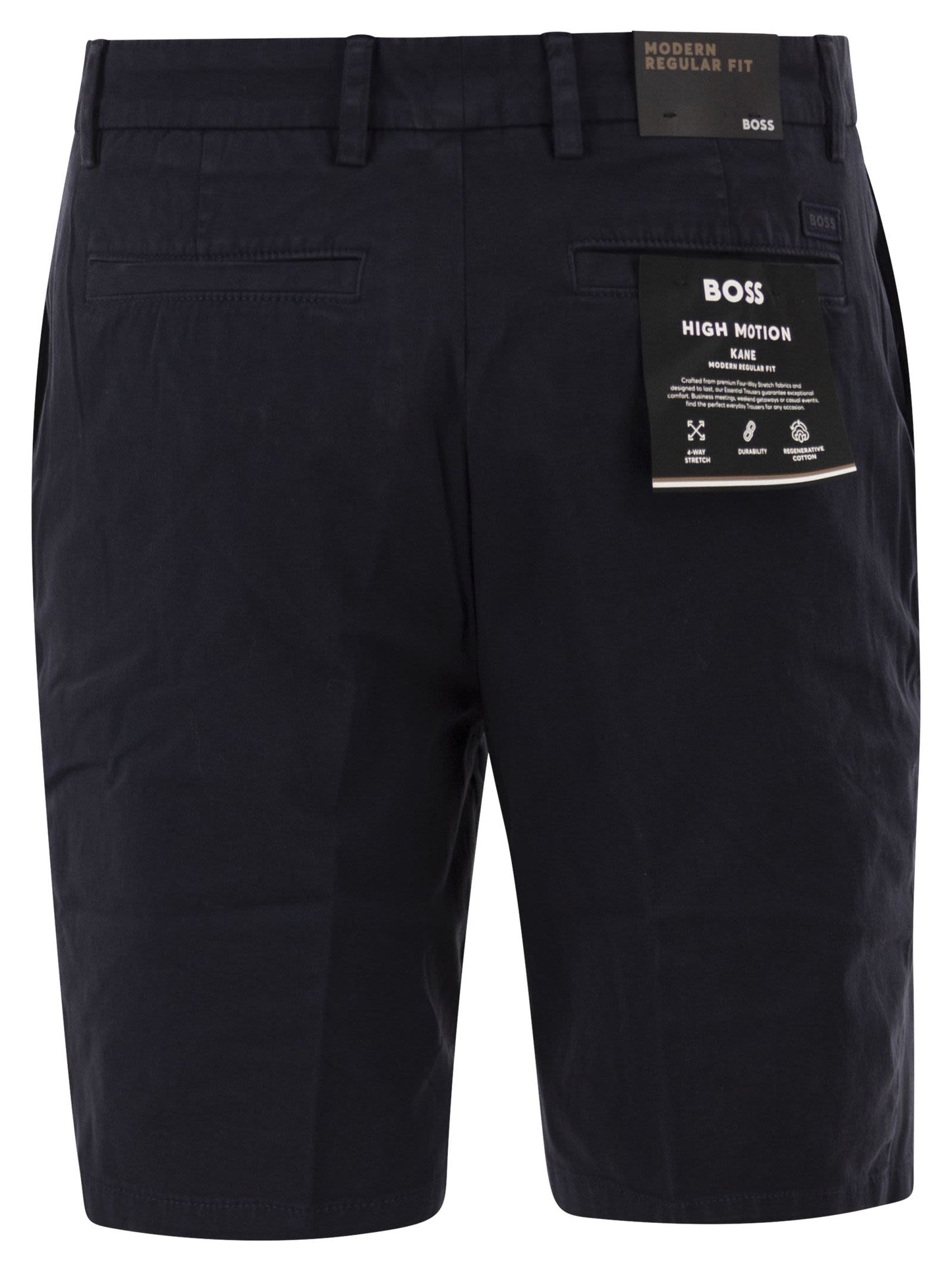 Boss Men Stretch Cotton Chino Shorts In Modern Regular Fit BOSS