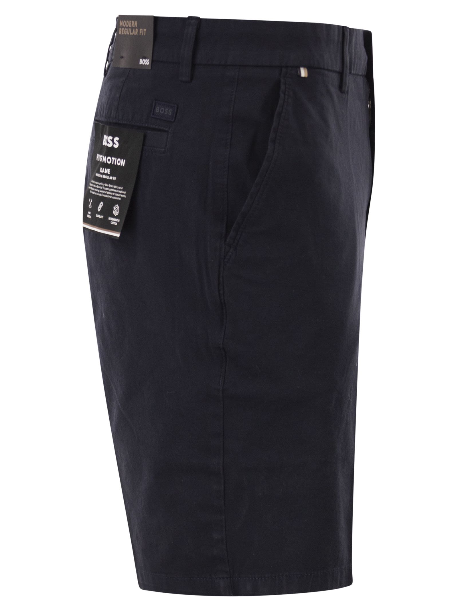 Boss Men Stretch Cotton Chino Shorts In Modern Regular Fit BOSS