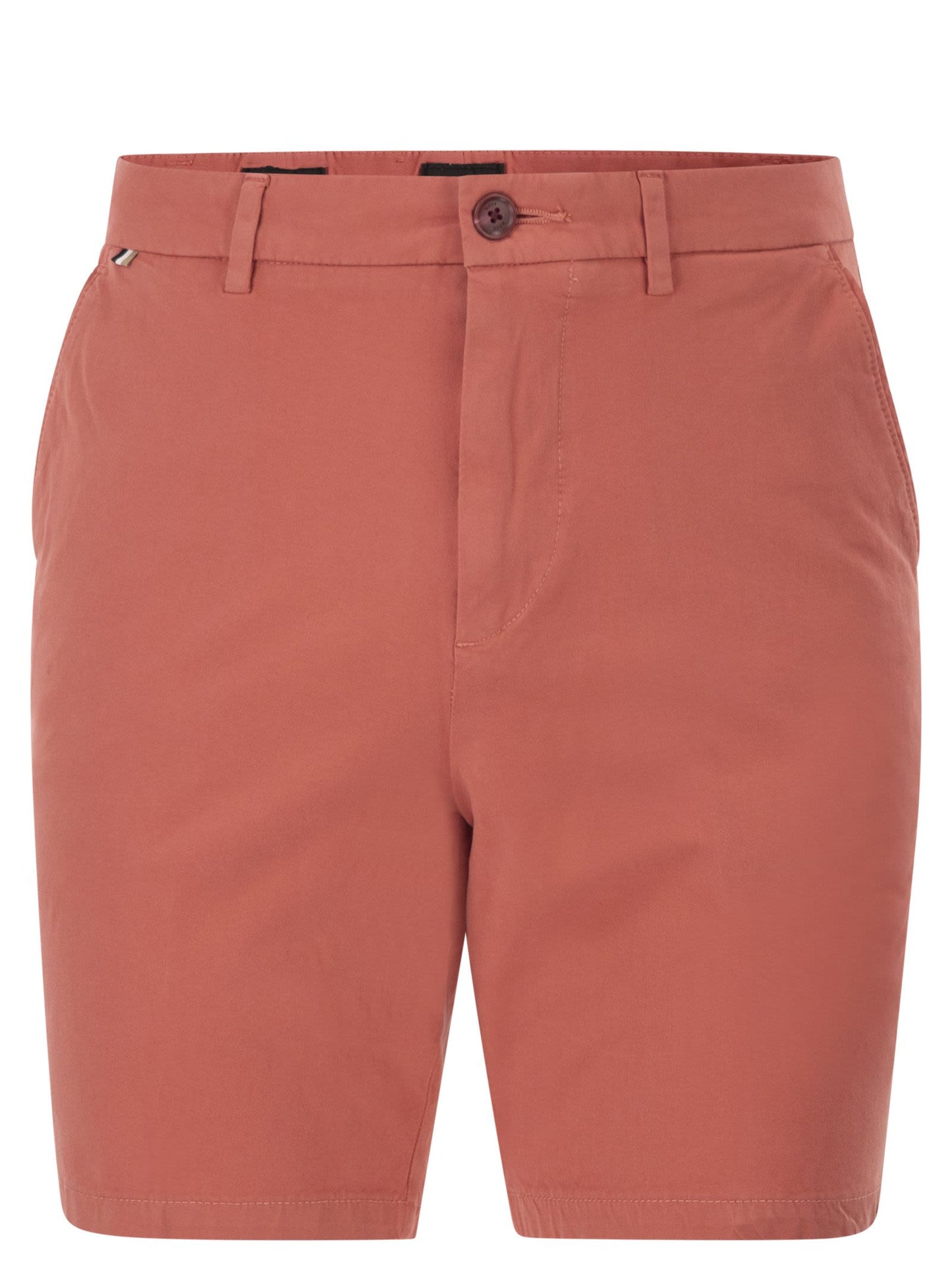 Boss Men Stretch Cotton Chino Shorts In Modern Regular Fit BOSS