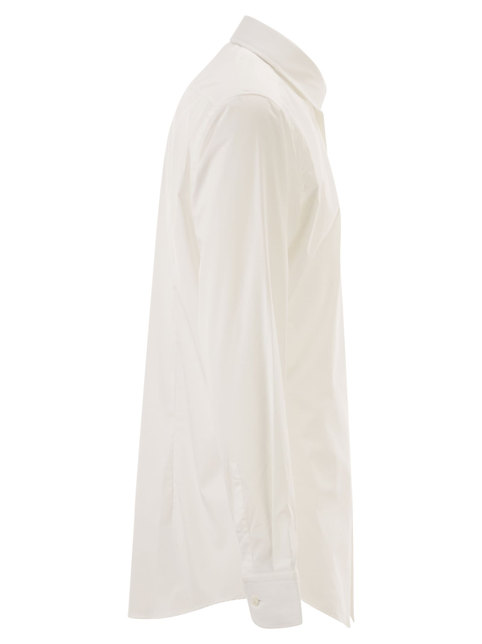 Boss Men Slim Fit Shirt In Stretch Cotton Poplin BOSS