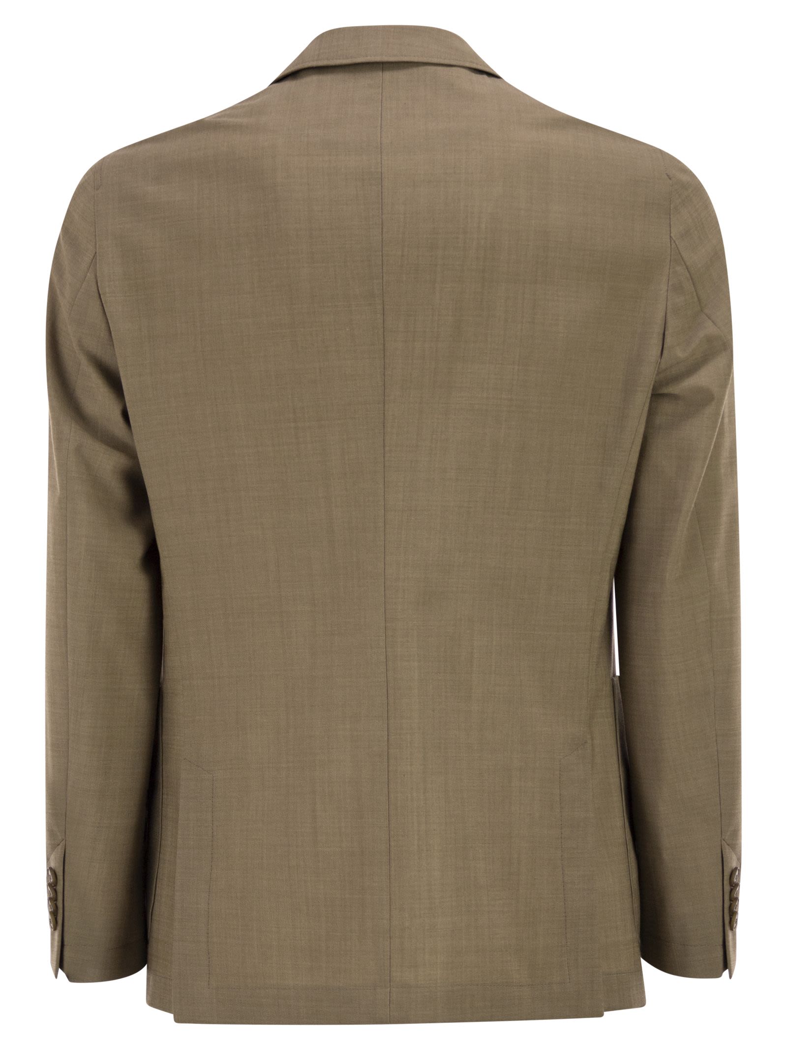 Boss Men Double-Breasted Blazer In Virgin Wool BOSS