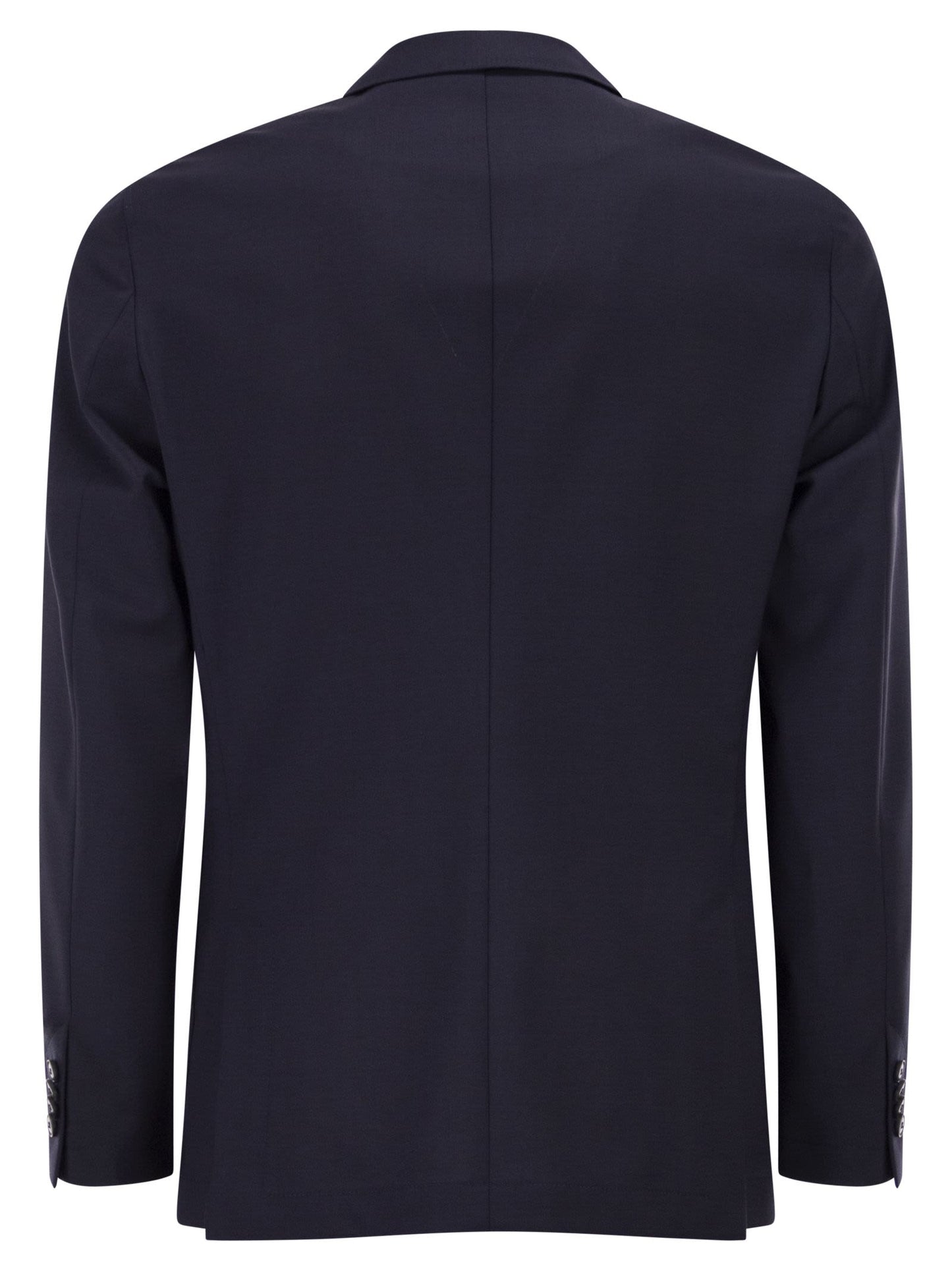 Boss Men Double-Breasted Blazer In Virgin Wool BOSS