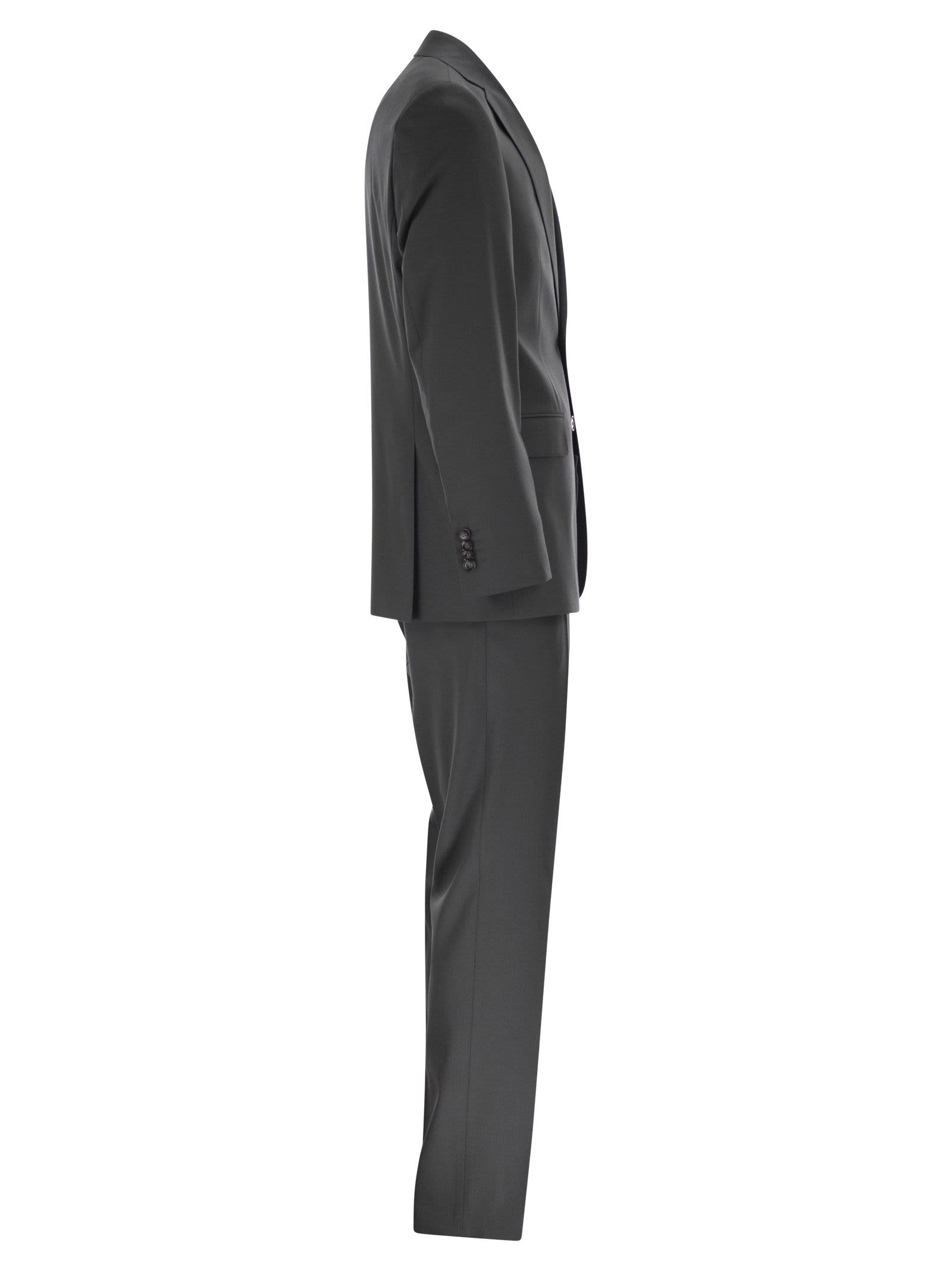 Boss Men Stretch Virgin Wool Blend Suit BOSS