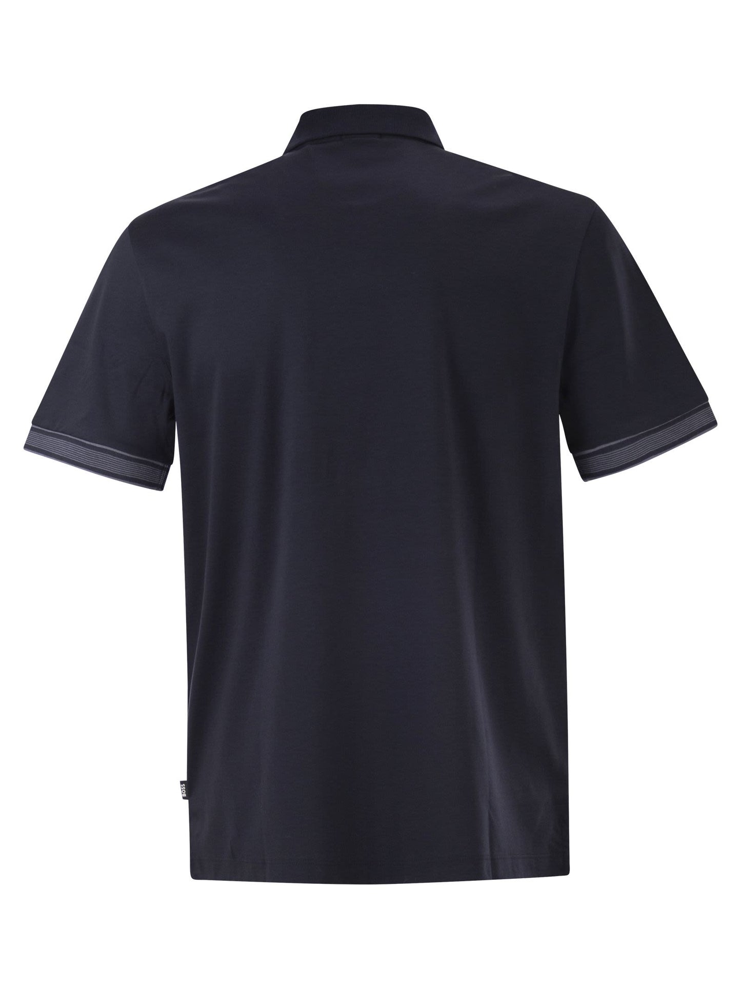 Boss Men Cotton Polo Shirt With Contrast Placket BOSS