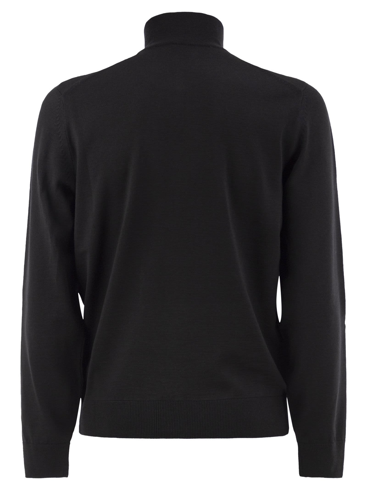 Boss Men Pure Virgin Wool Zip-Up Cardigan BOSS