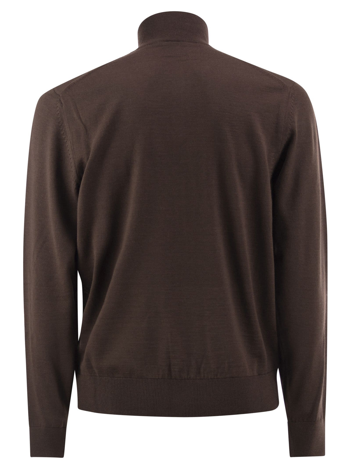 Boss Men Pure Virgin Wool Zip-Up Cardigan BOSS