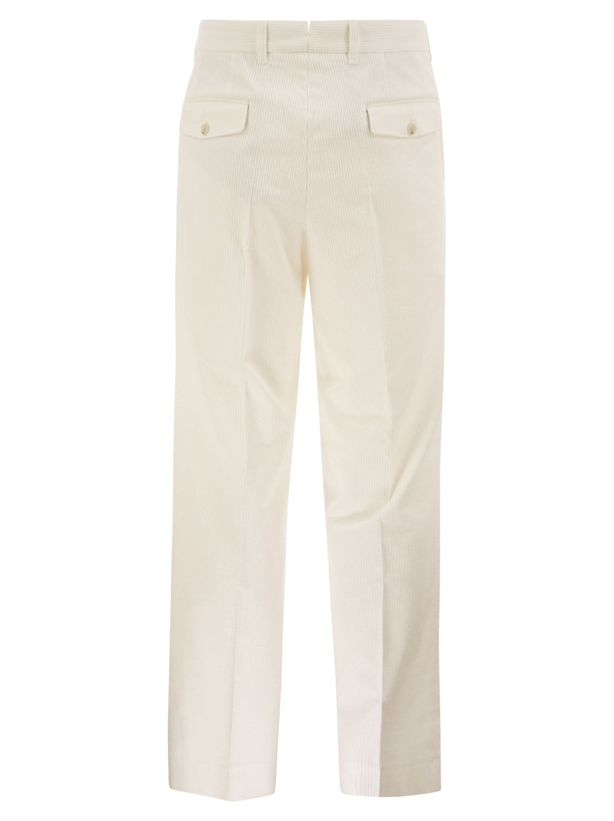 Boss Men Cotton And Cashmere Corduroy Trousers BOSS
