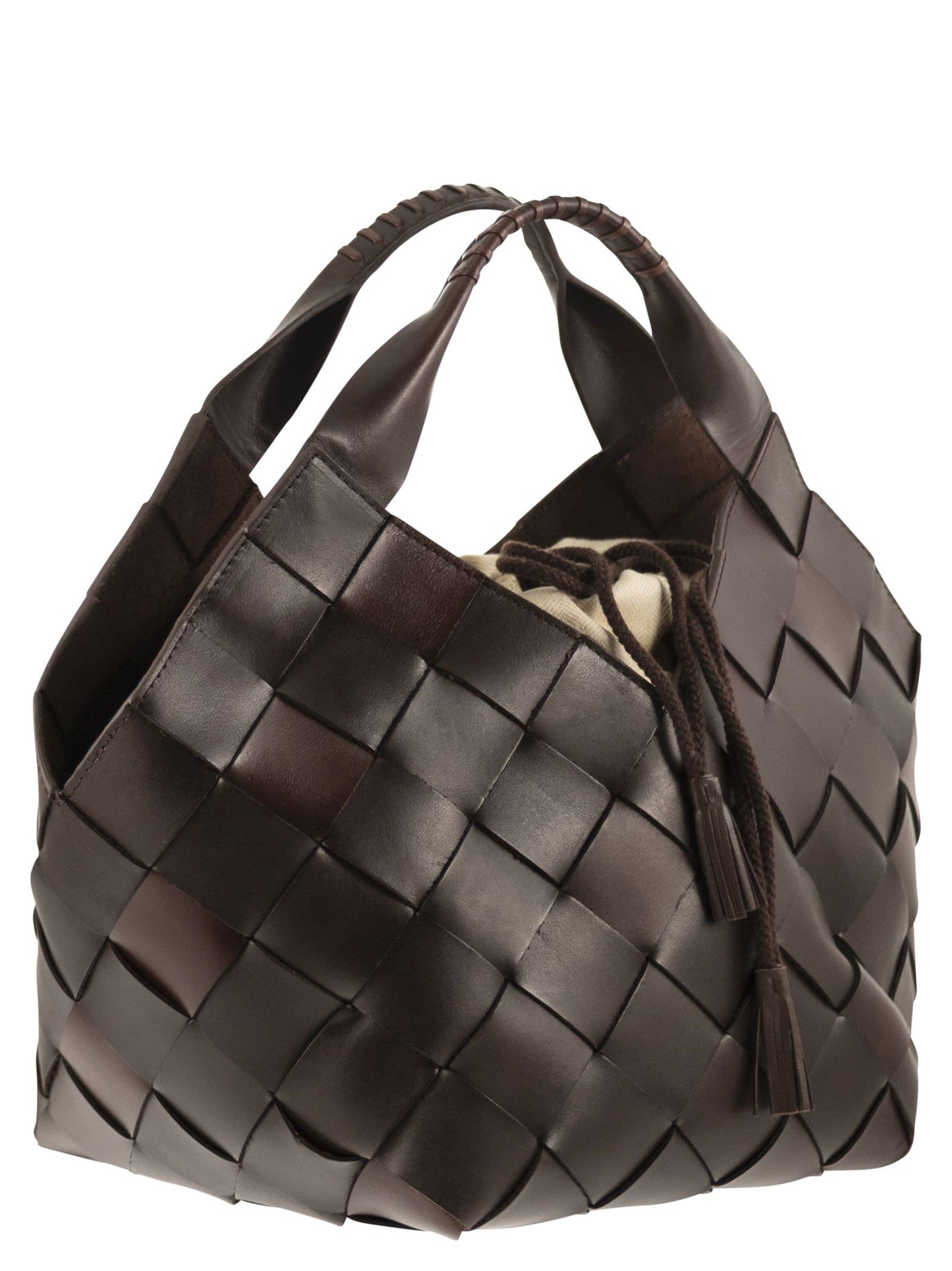 Dragon Diffusion Women Botteghe - Braided Leather Bag DRAGON DIFFUSION