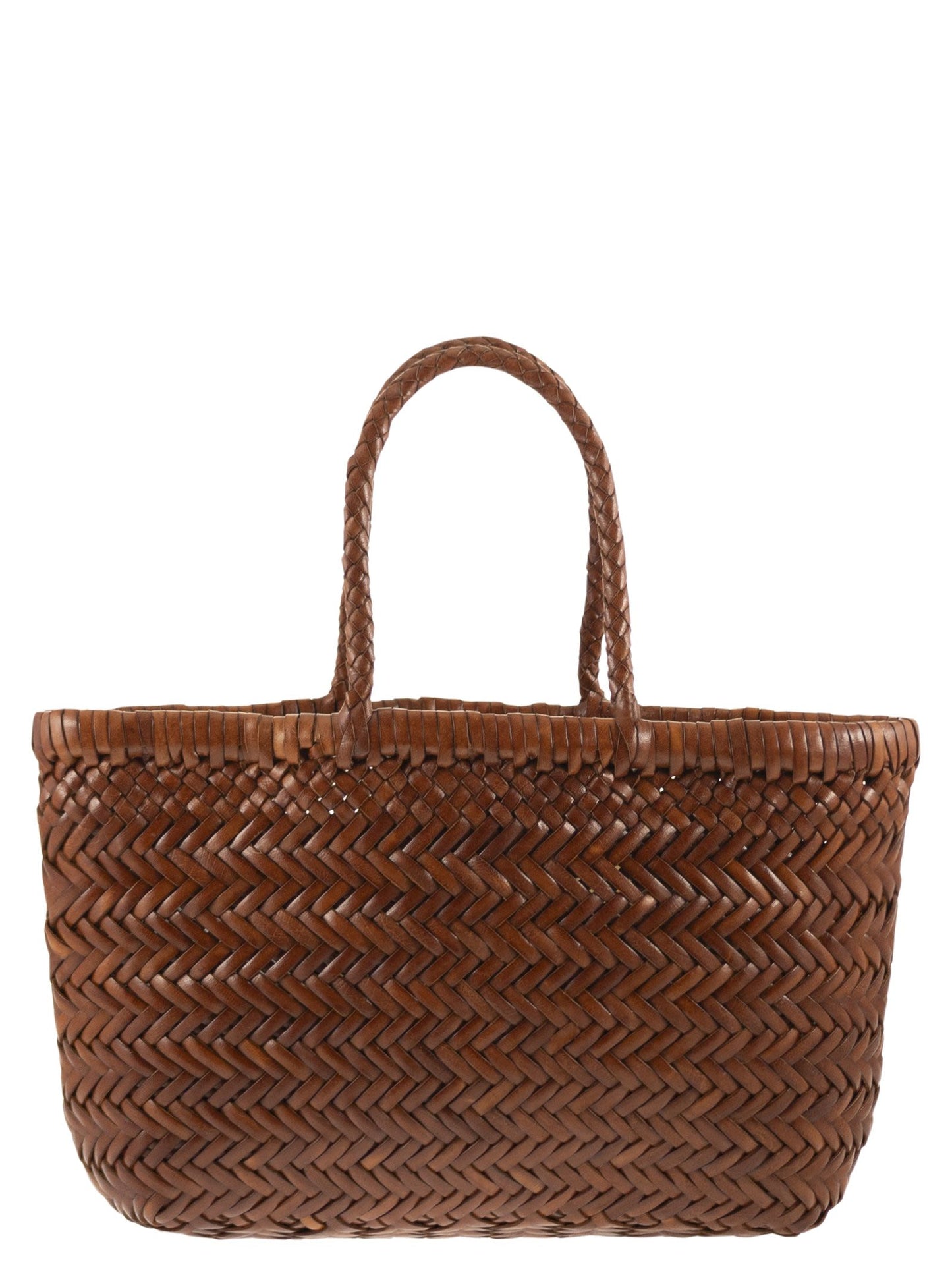 Dragon Diffusion Women Gora - Woven Leather Handbag DRAGON DIFFUSION