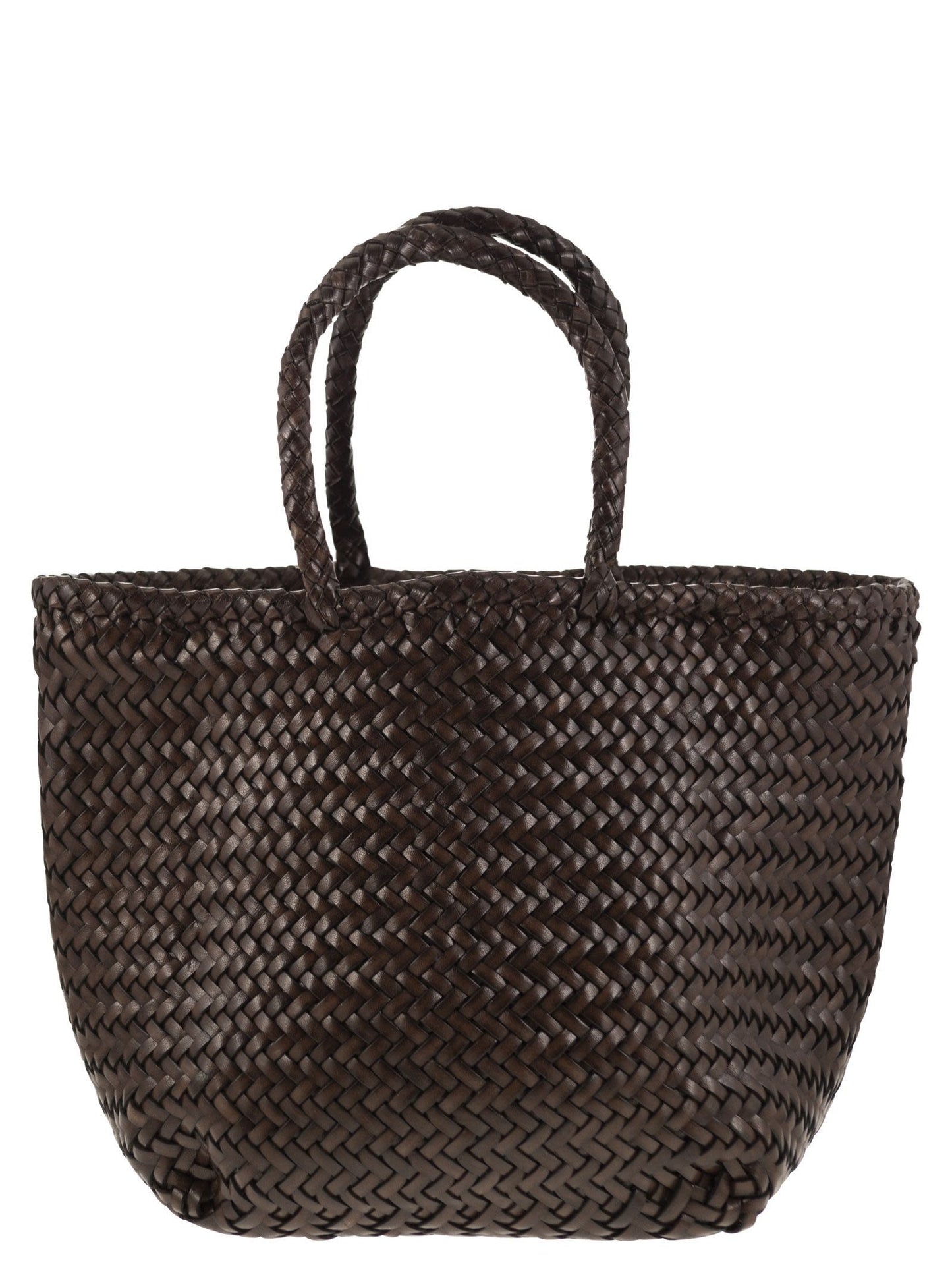 Dragon Diffusion Women Grace Basket Small - Woven Leather Bag DRAGON DIFFUSION