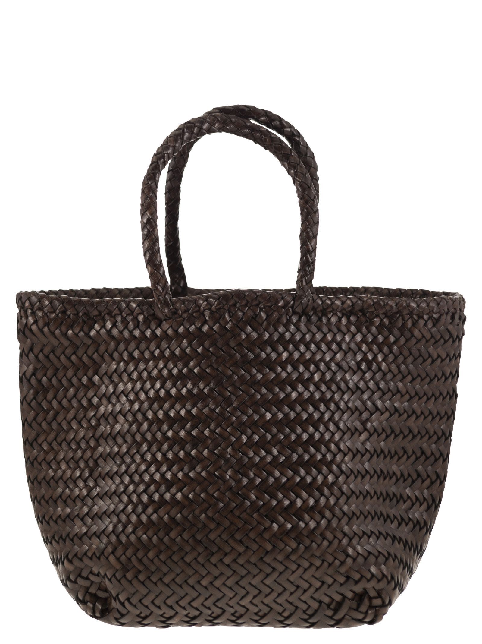 Dragon Diffusion Women Grace Basket Small - Woven Leather Bag DRAGON DIFFUSION