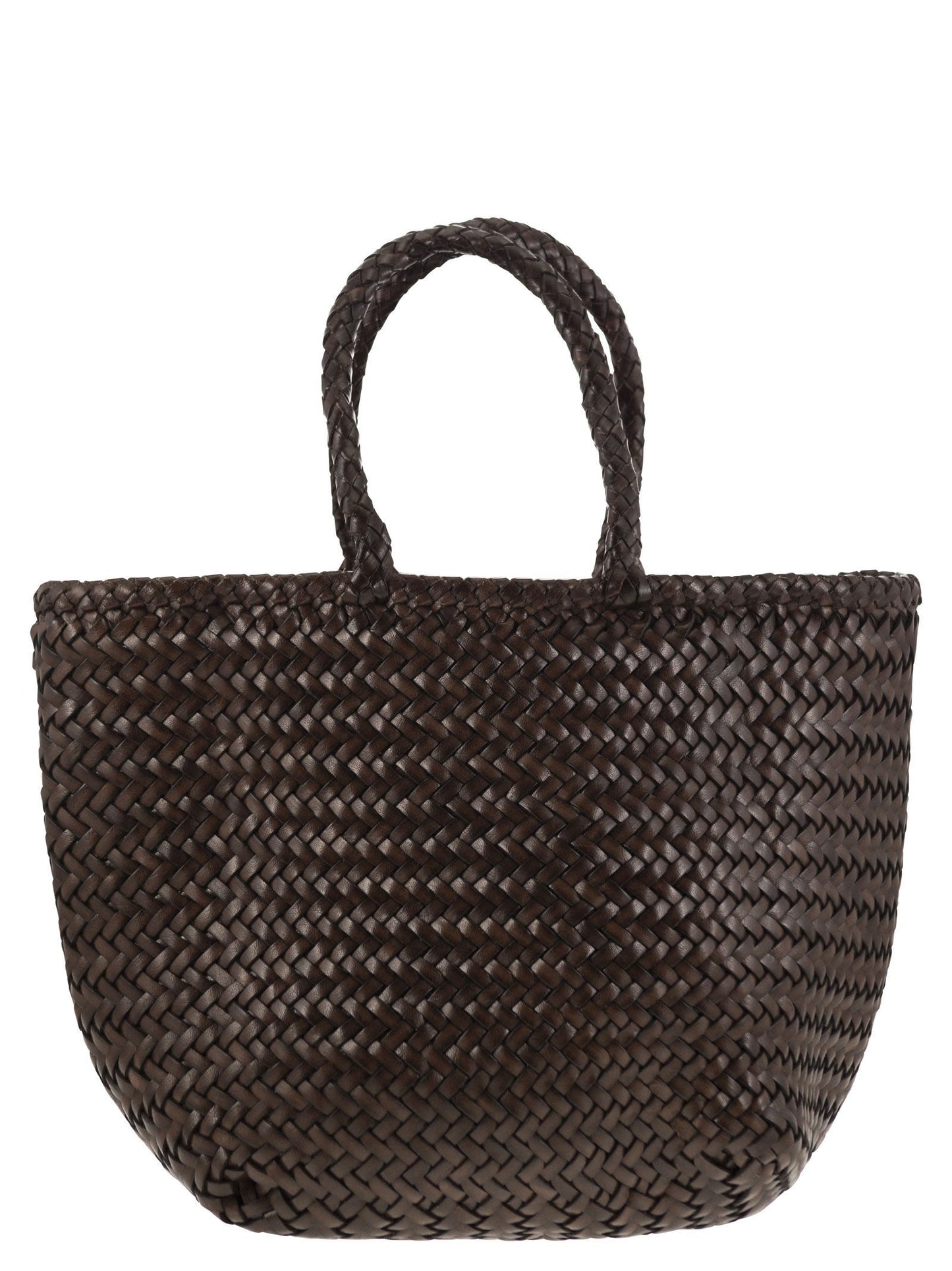 Dragon Diffusion Women Grace Basket Small - Woven Leather Bag DRAGON DIFFUSION