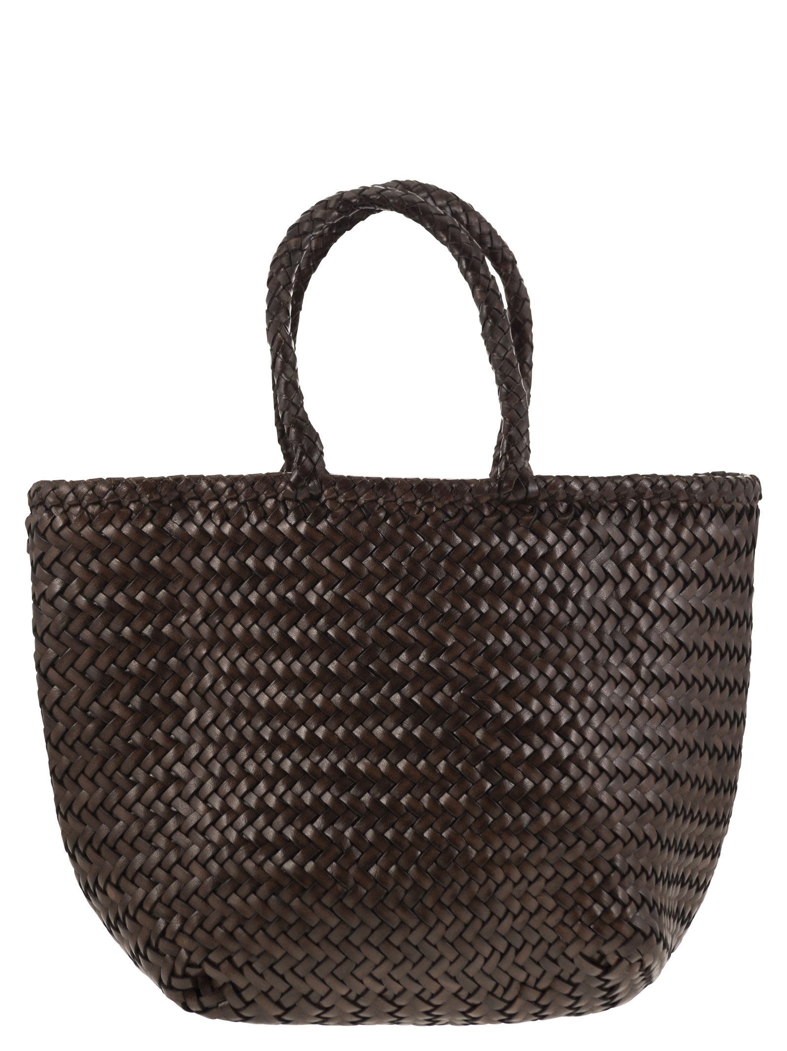 Dragon Diffusion Women Grace Basket Small - Woven Leather Bag DRAGON DIFFUSION