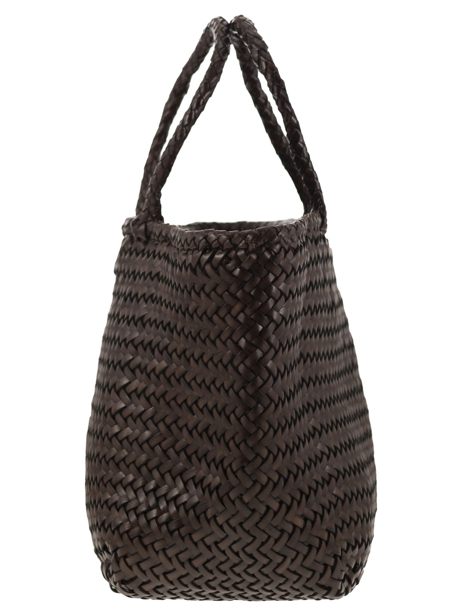 Dragon Diffusion Women Grace Basket Small - Woven Leather Bag DRAGON DIFFUSION