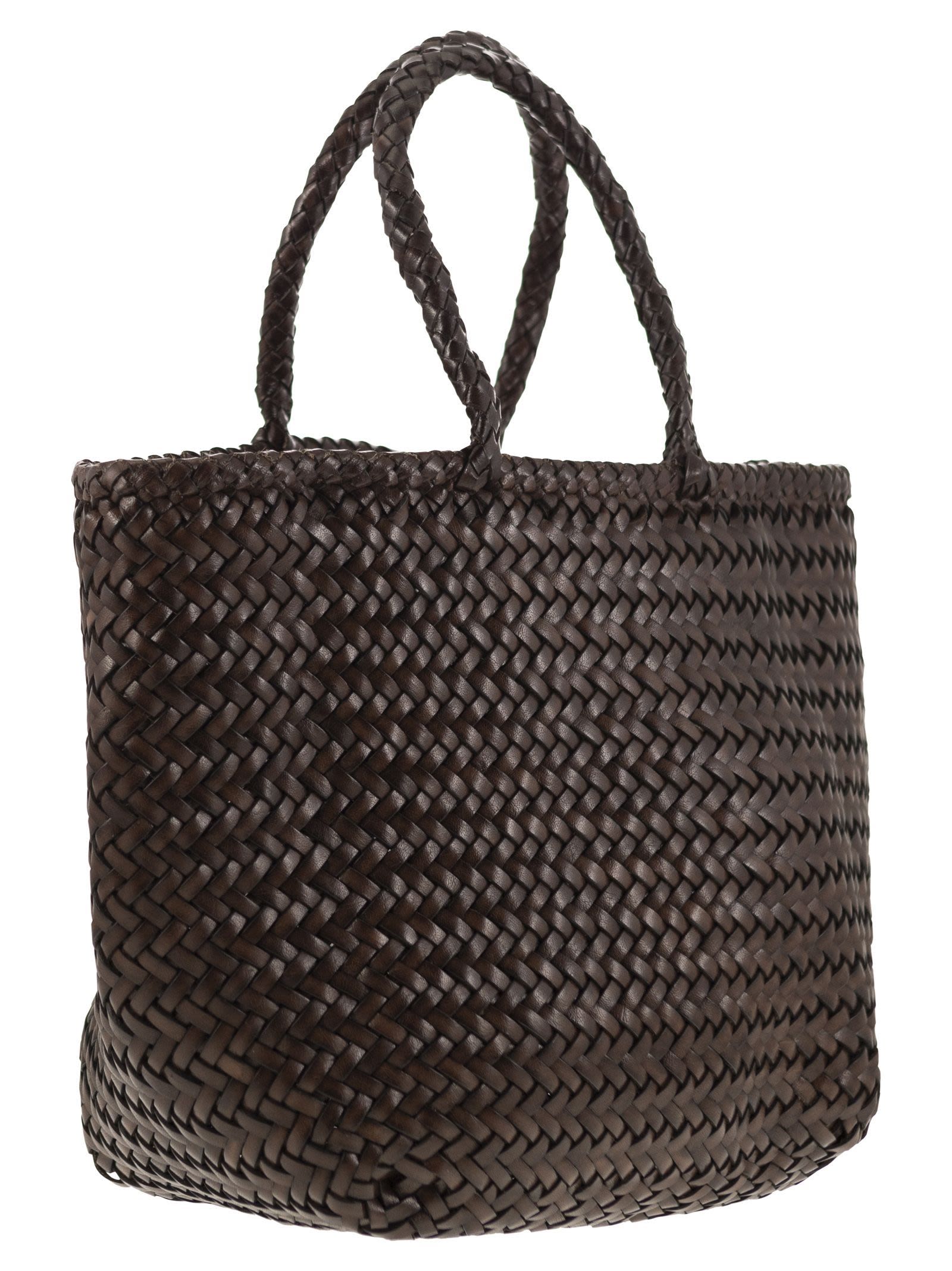 Dragon Diffusion Women Grace Basket Small - Woven Leather Bag DRAGON DIFFUSION