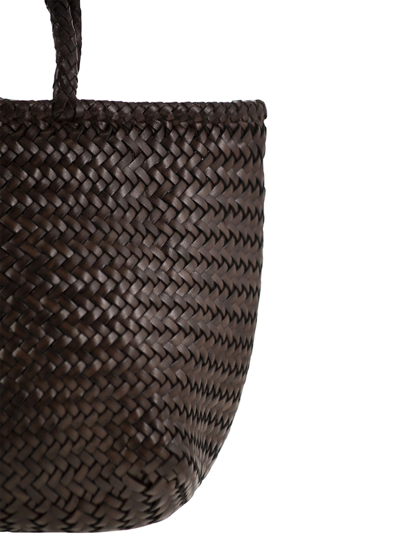 Dragon Diffusion Women Grace Basket Small - Woven Leather Bag DRAGON DIFFUSION