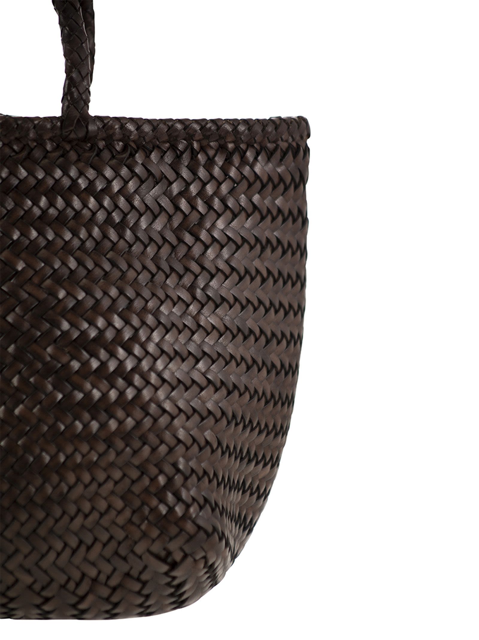 Dragon Diffusion Women Grace Basket Small - Woven Leather Bag DRAGON DIFFUSION