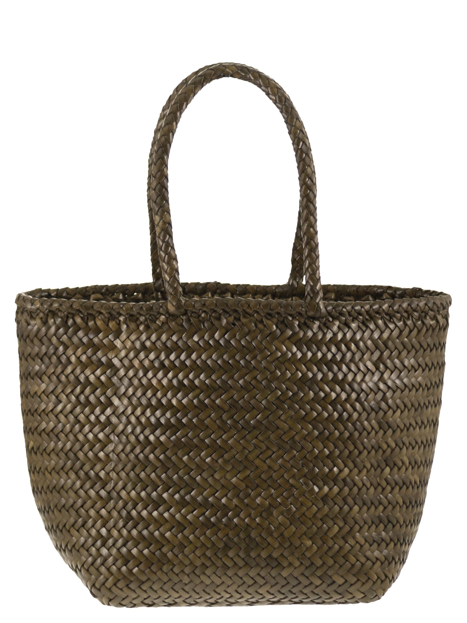 Dragon Diffusion Women Grace Basket Small - Woven Leather Bag DRAGON DIFFUSION