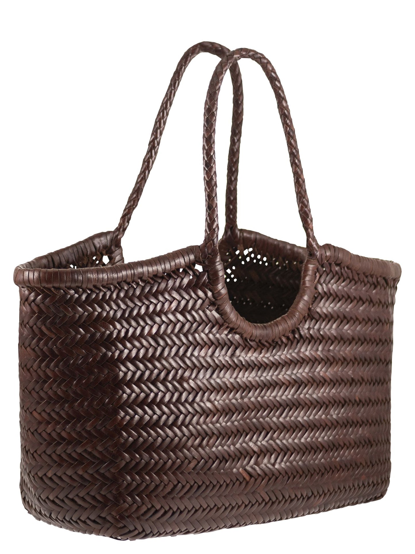 Dragon Diffusion Women Nantucket - Leather Basket Bag DRAGON DIFFUSION