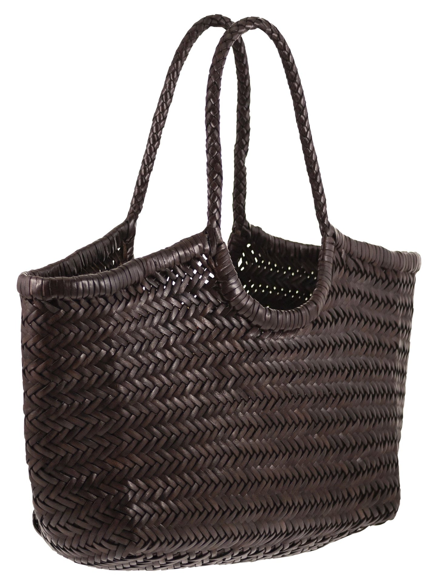 Dragon Diffusion Women Nantucket - Leather Basket Bag DRAGON DIFFUSION