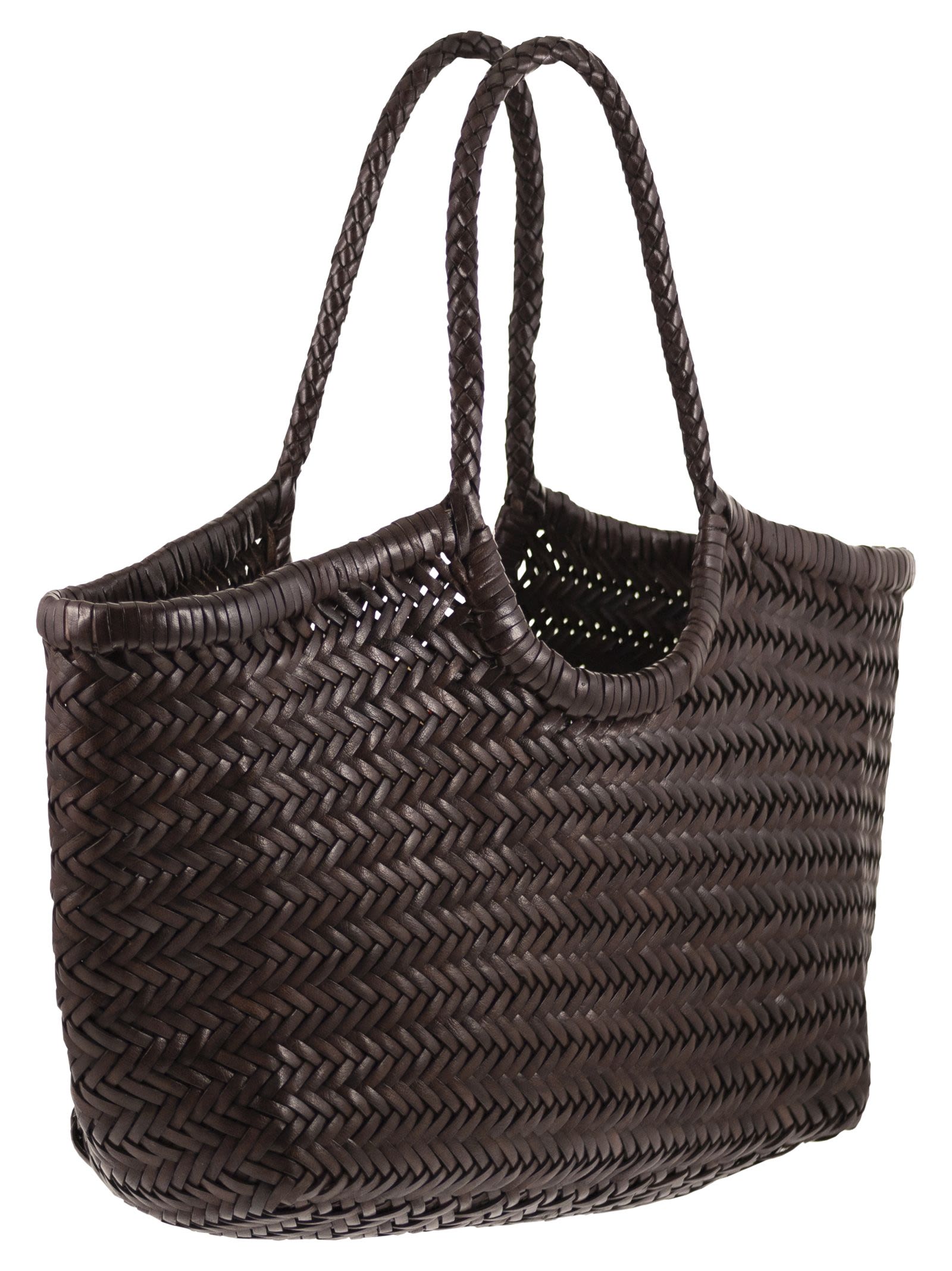 Dragon Diffusion Women Nantucket - Leather Basket Bag DRAGON DIFFUSION